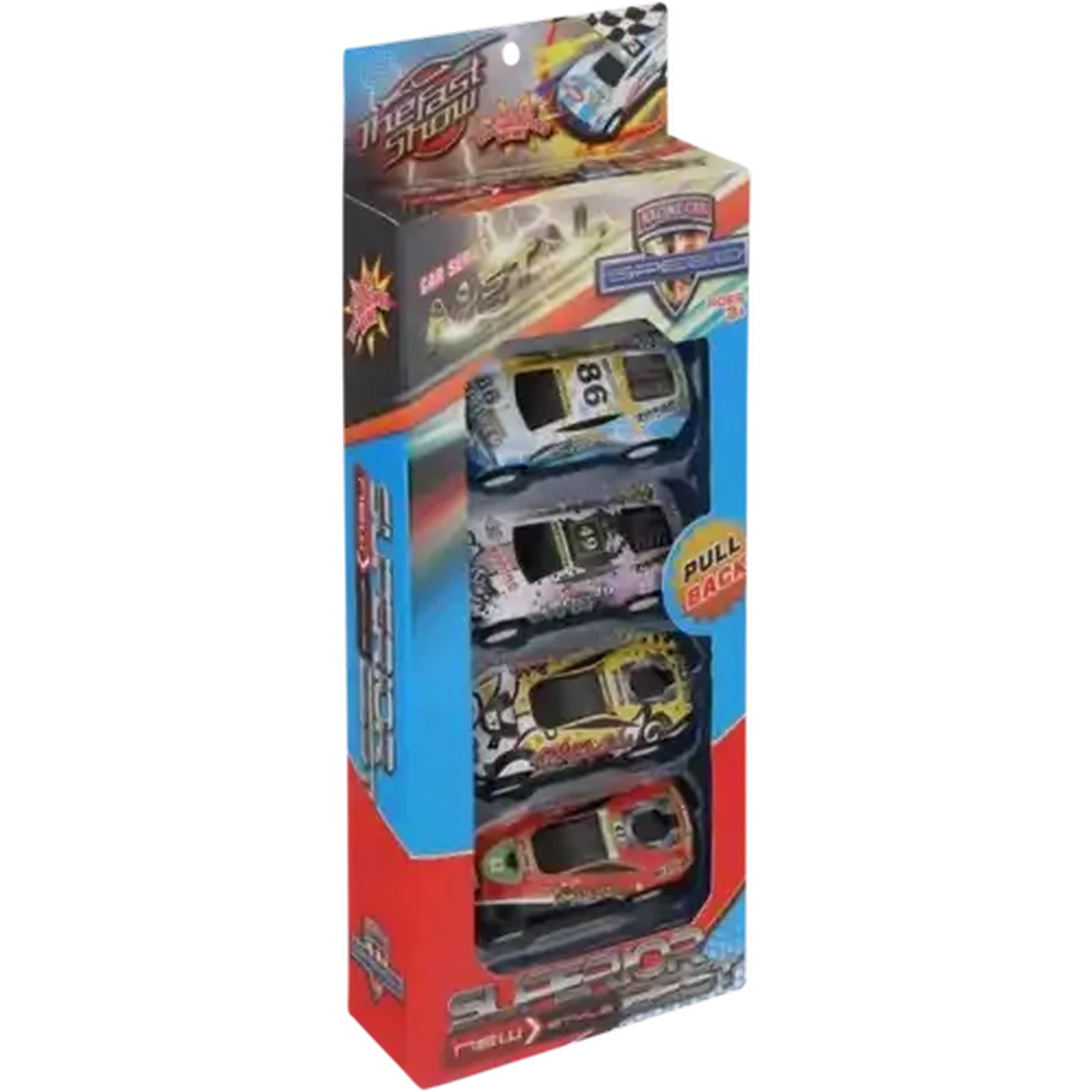 Shoprite ZA | Die-Cast Pull-Back Racing Car Set 4s