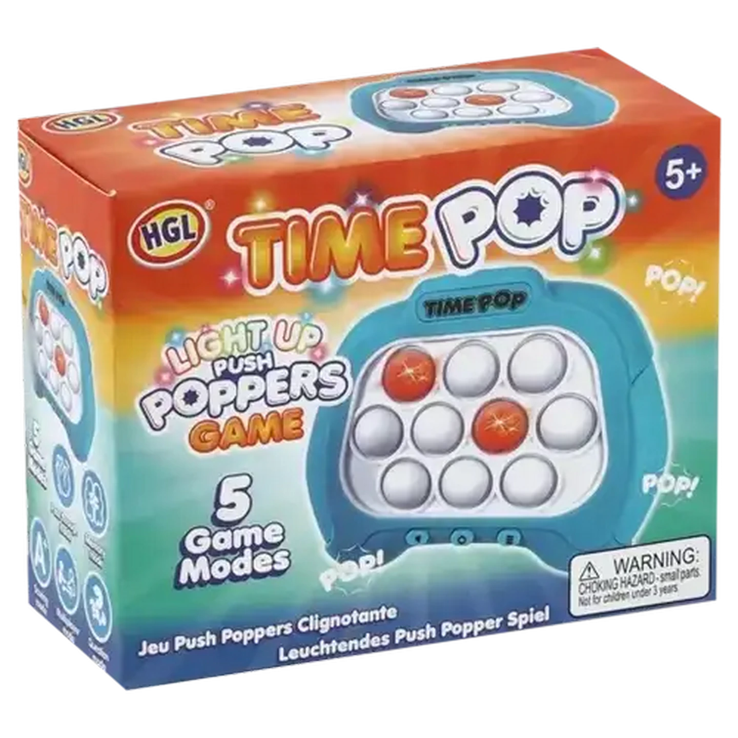 Checkers Sixty60 | Time Pop Light Up Push Poppers Game