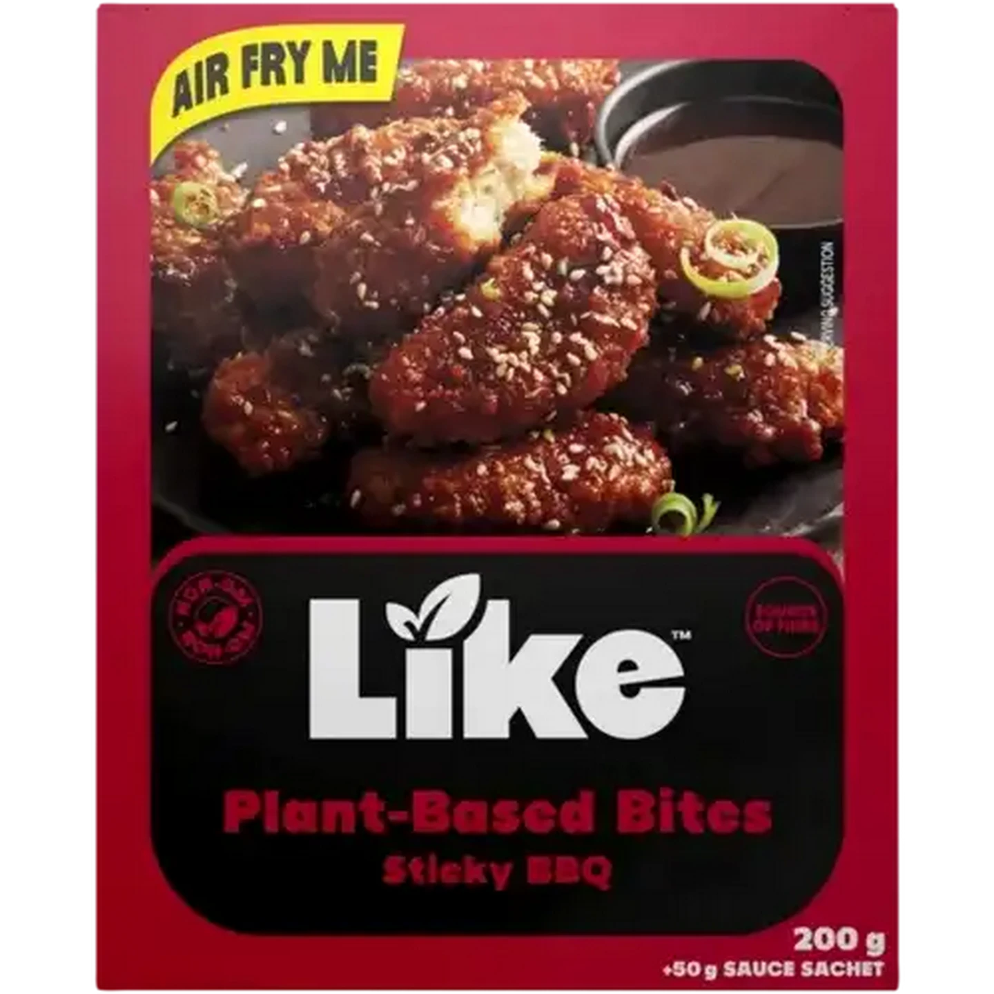 Image of LIKE Frozen Plant-Based Sticky BBQ Bites 200g