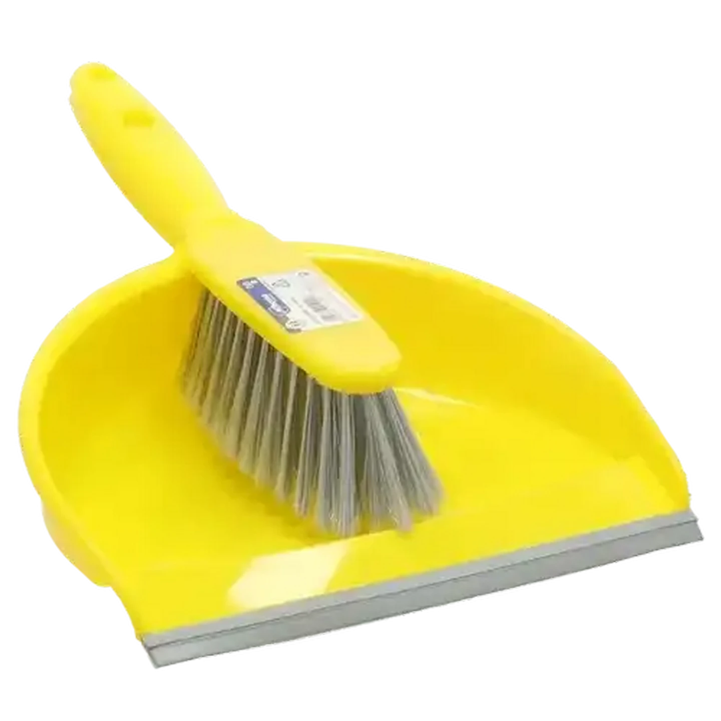 Image of M-Home Plastic Dustpan & Brush Set (Colour May Vary)