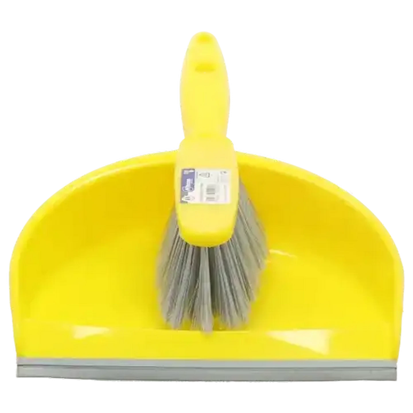 Image of M-Home Plastic Dustpan & Brush Set (Colour May Vary)