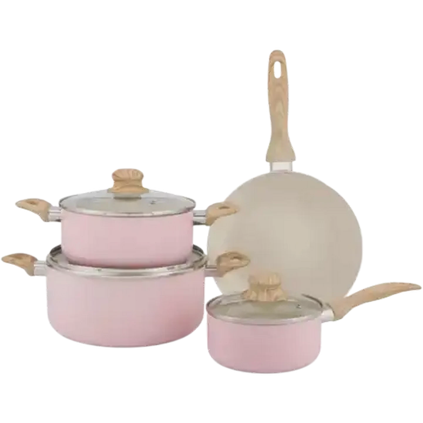 Checkers Sixty60 | Quisimo Blush Pressed Aluminium Cookware Set 7