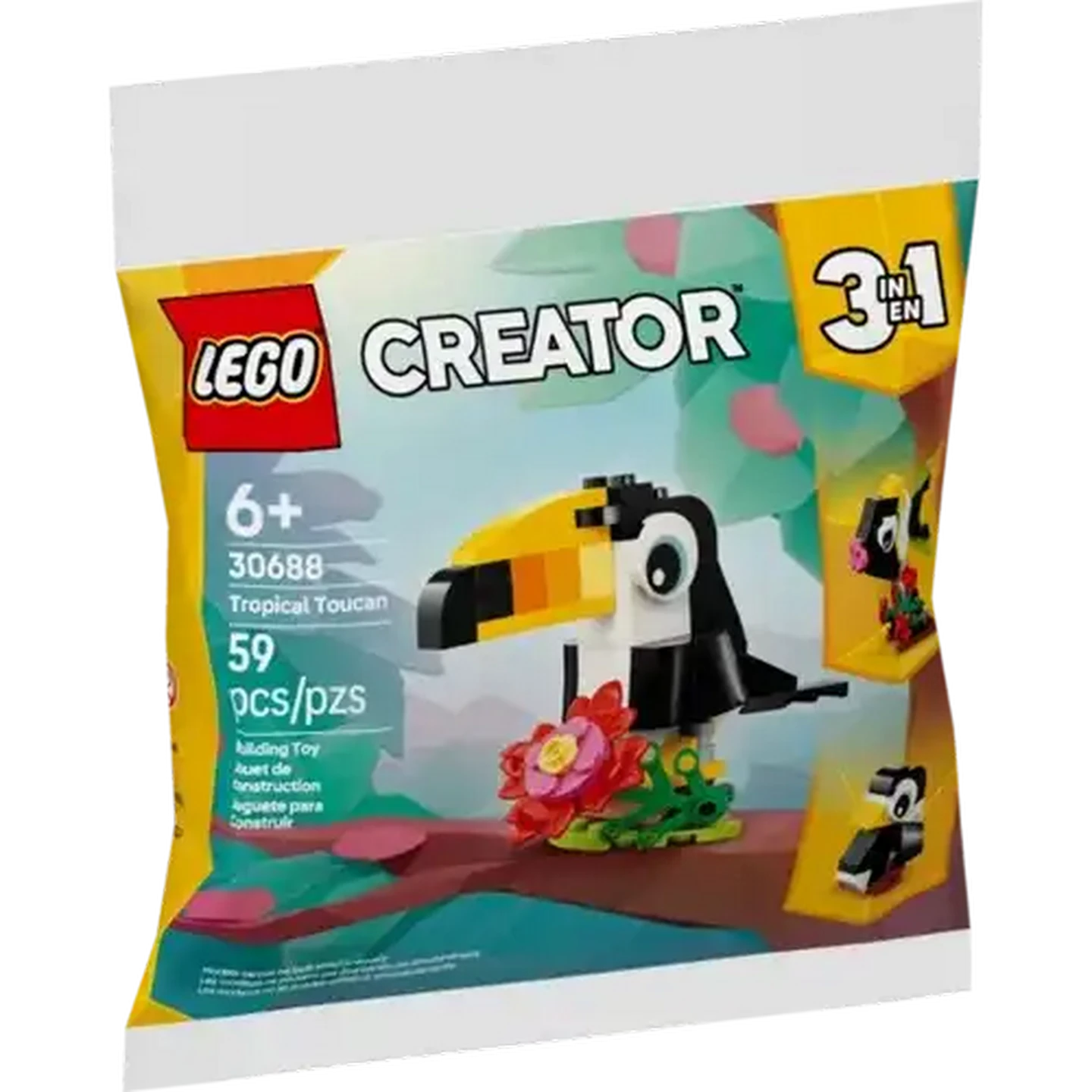 Checkers Sixty60 | LEGO® Creator 3-in-1 Tropical Toucan 30688