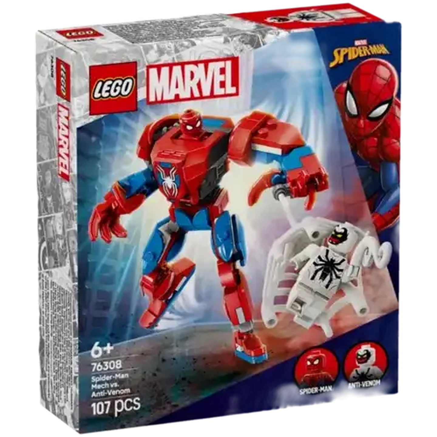 Checkers Sixty60 | LEGO® Marvel Spider-Man Mech vs. Anti-Venom (76308)