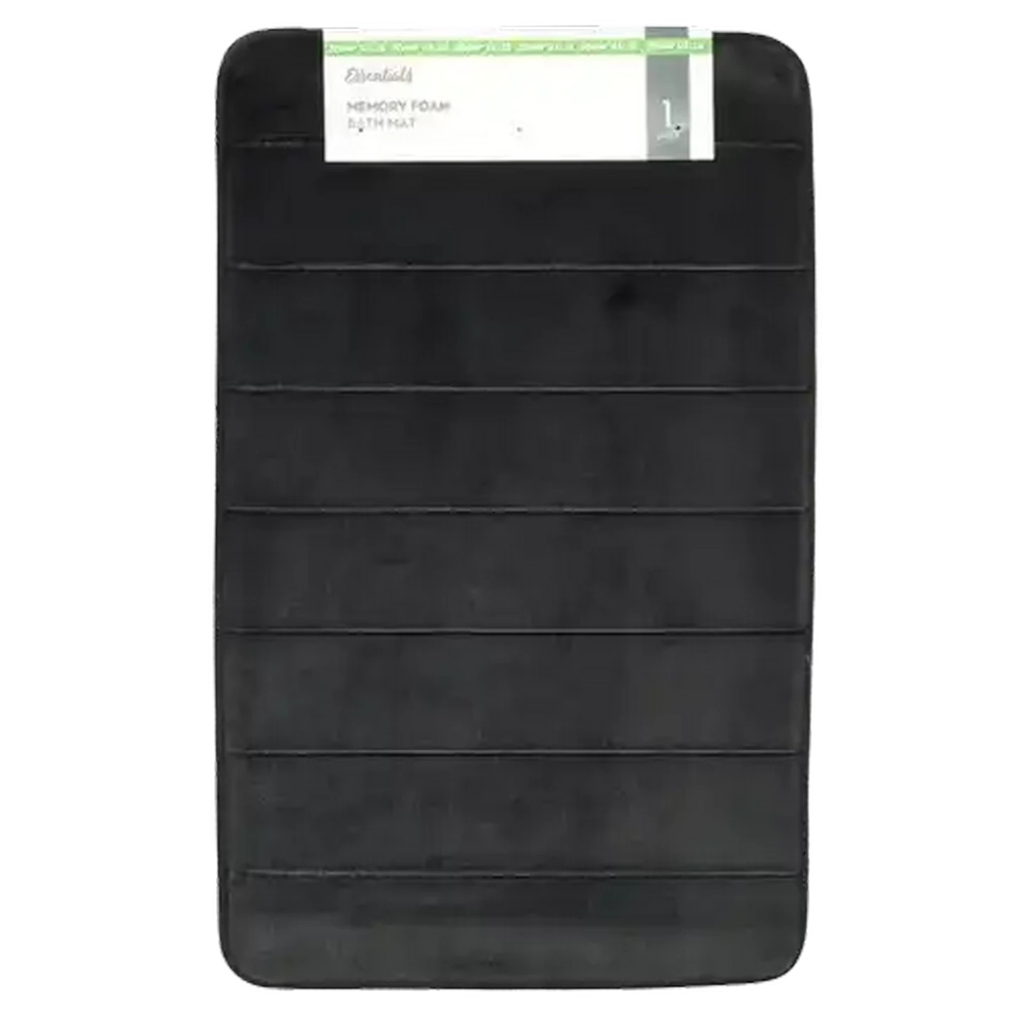 Image of Hyper Value Essentials Black Memory Foam Mat 50 x 80cm