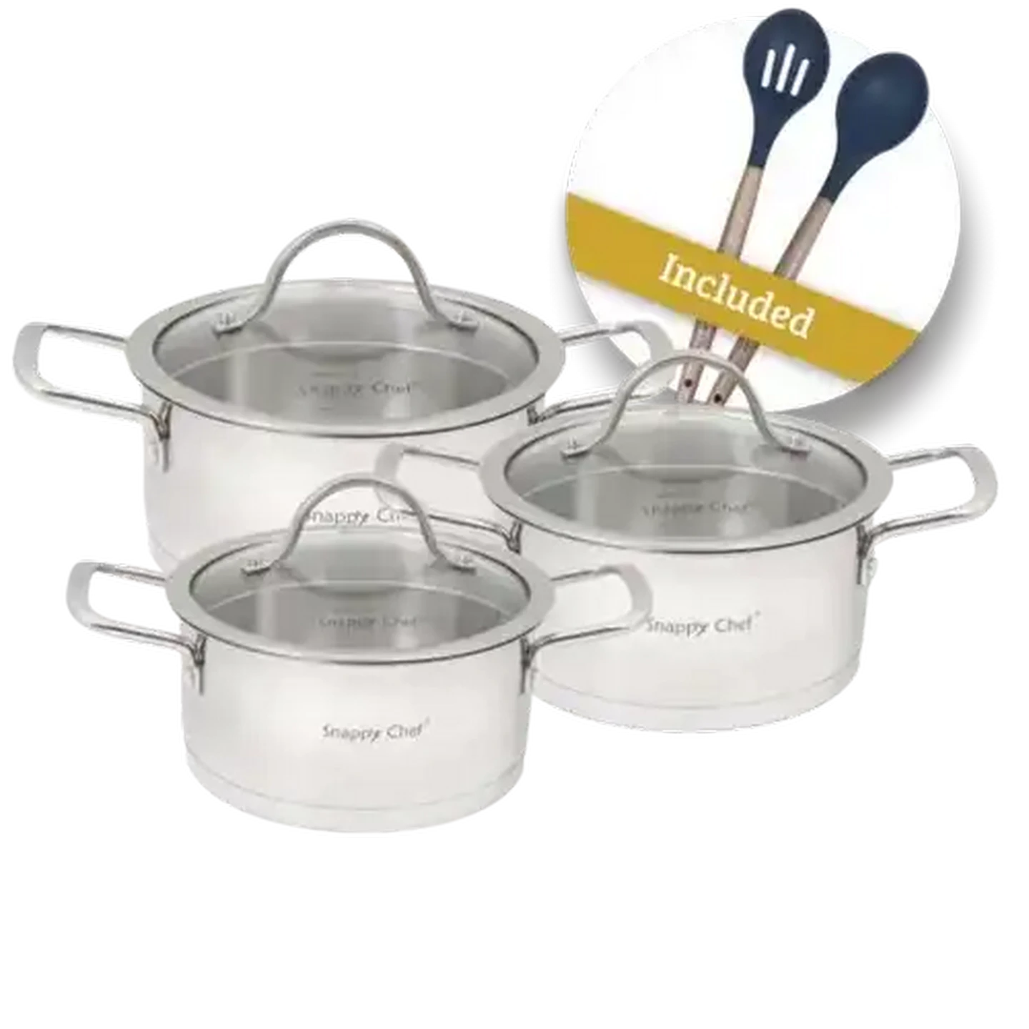 Checkers Sixty60 | Snappy Chef Platinum Cookware Set 6 Piece