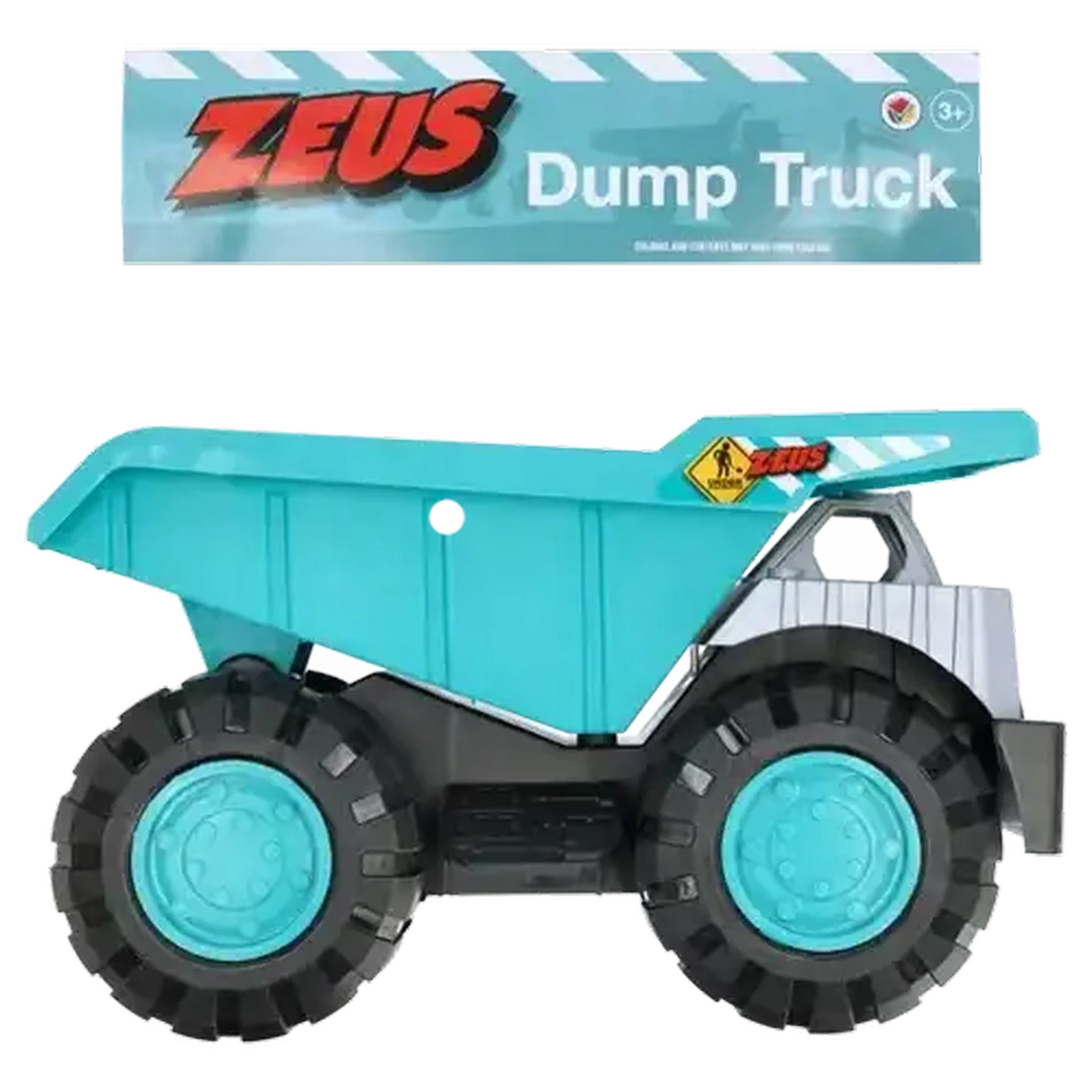 Checkers Sixty60 | Zeus Turquoise & Grey Dump Truck 36cm