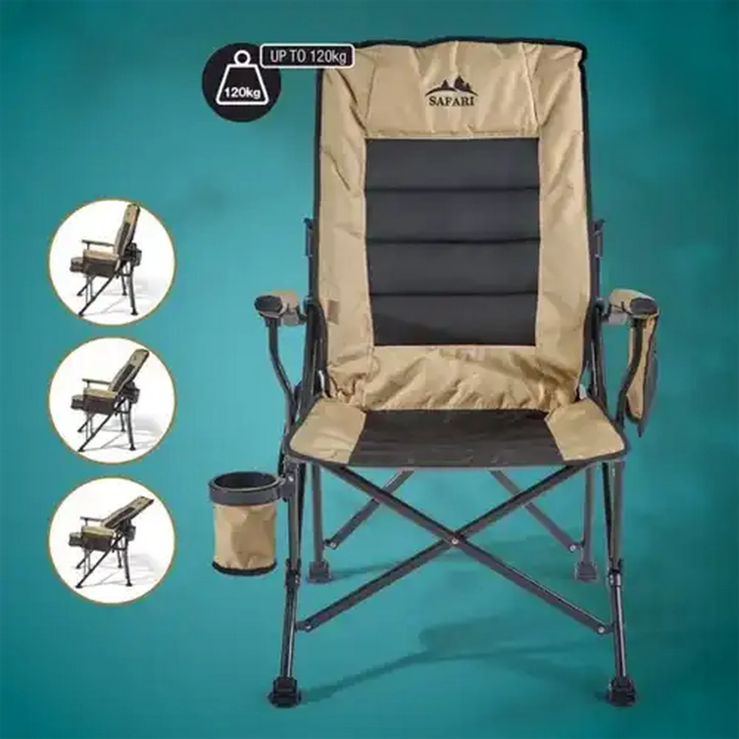 Image of Bush Baby Swivel Safari Camping Chair