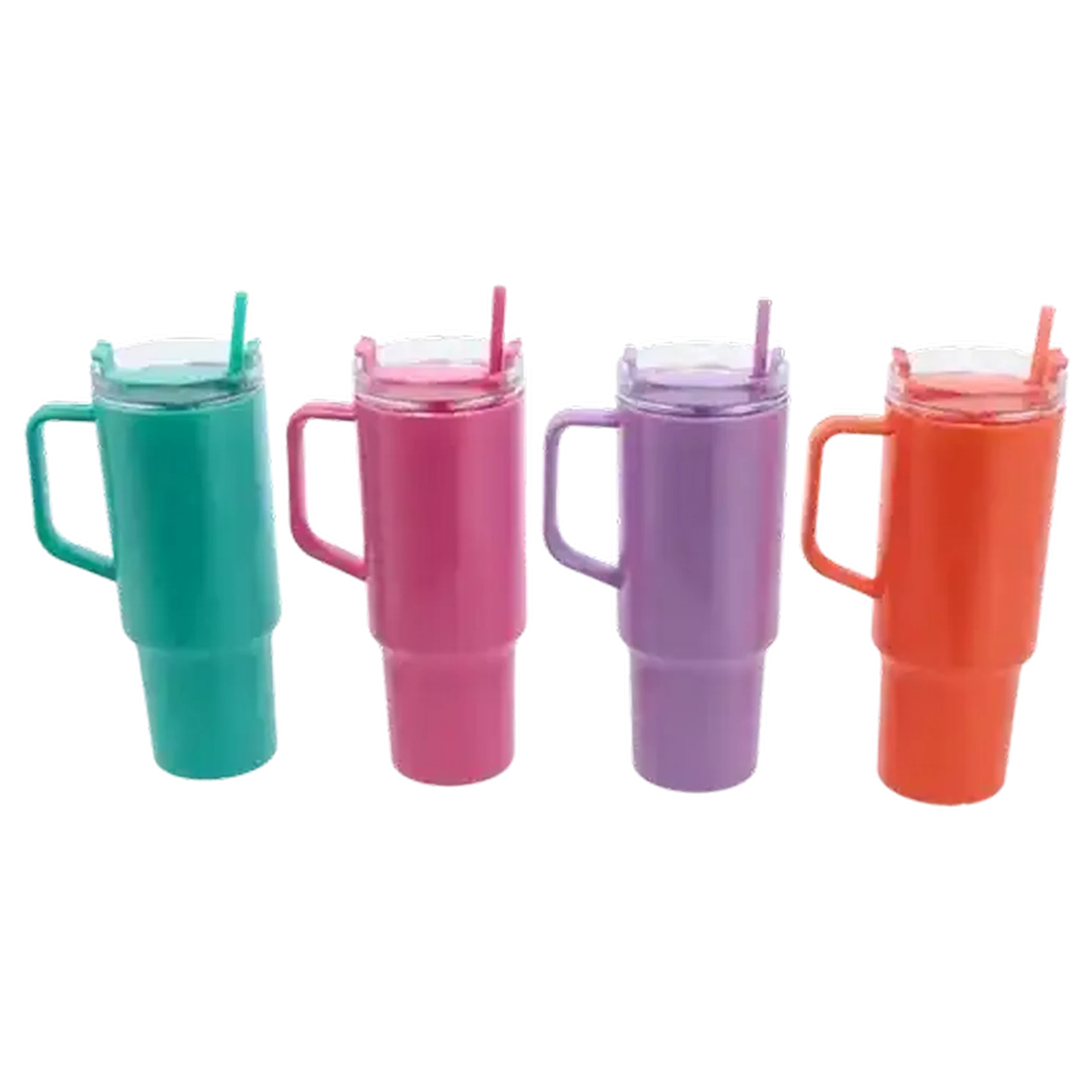 アールクレームUV２つセット Checkers Sixty60 | Jumbo Tumbler with Straw 1.2L (Colour May Vary)