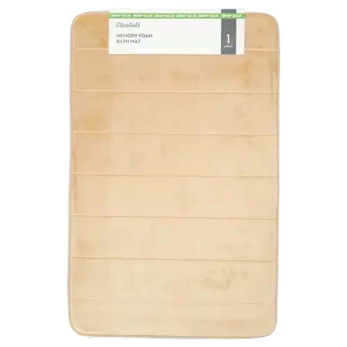 Image of Hyper Value Essentials Stone Memory Foam Bath Mat 50 x 80cm