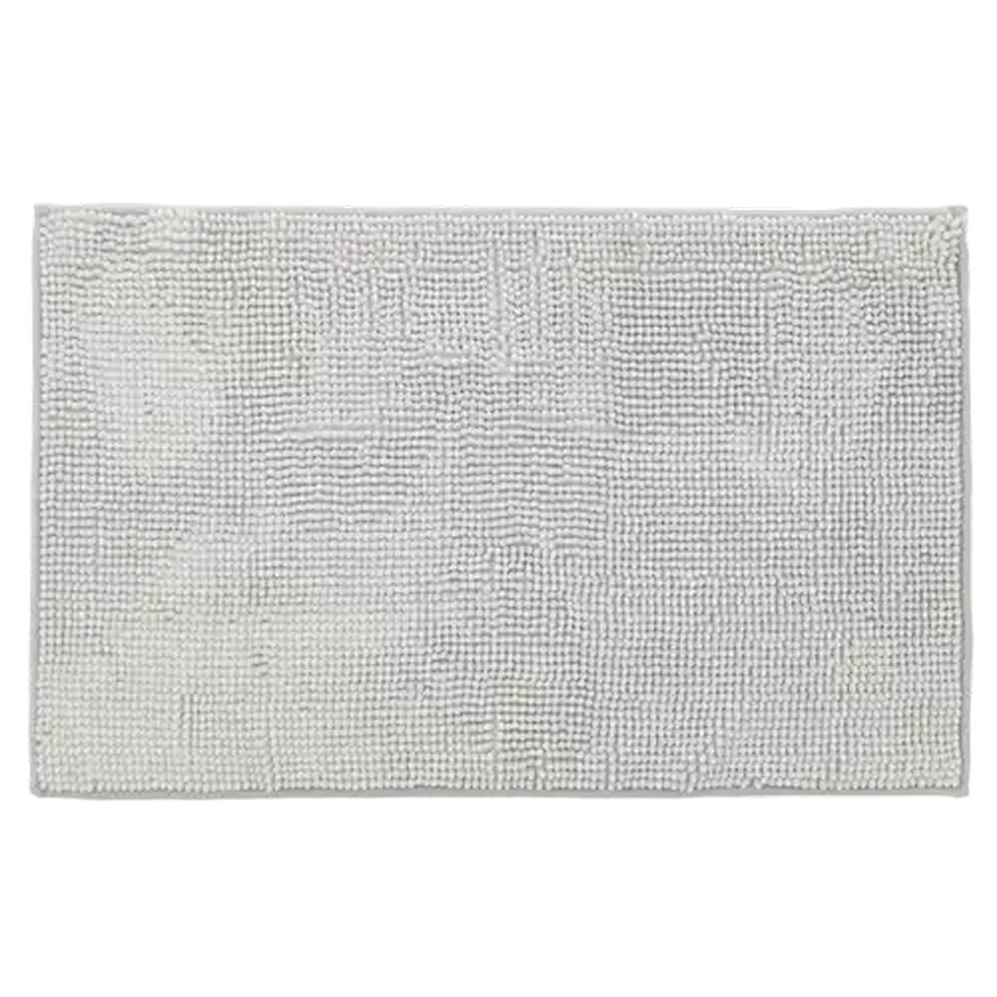 Image of Hyper Value Grey Chenille Bathmat 50 x 80cm