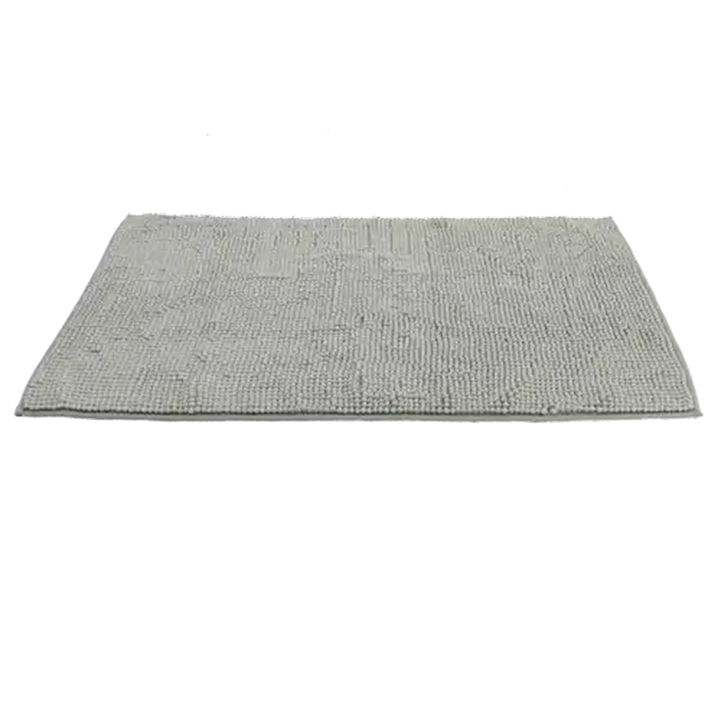 Image of Hyper Value Grey Chenille Bathmat 50 x 80cm