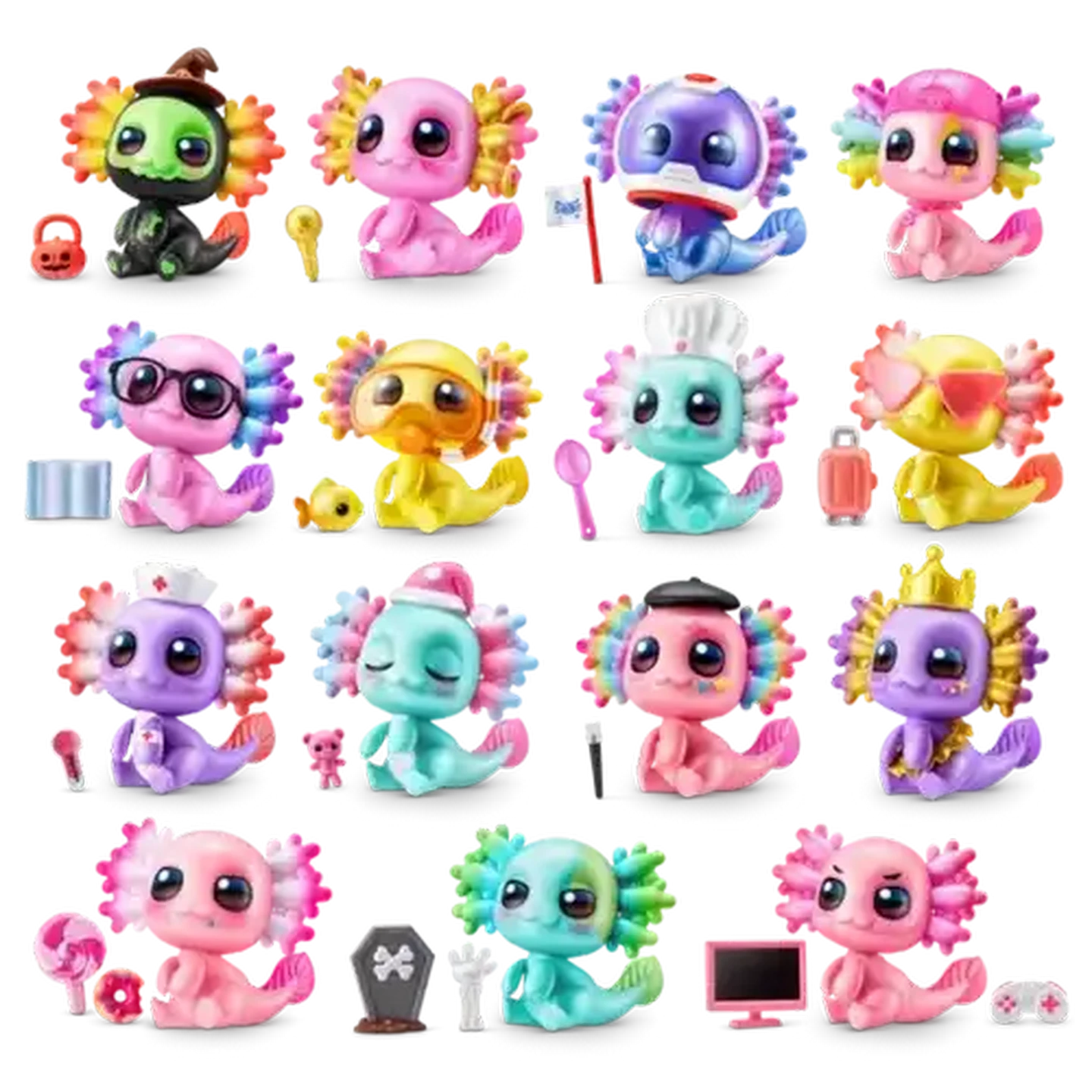 まあぐり505EXミニサンプル24セット Checkers Sixty60 | 5 Surprise A-LOT-A AXOLOTLS Capsule (Type May Vary)