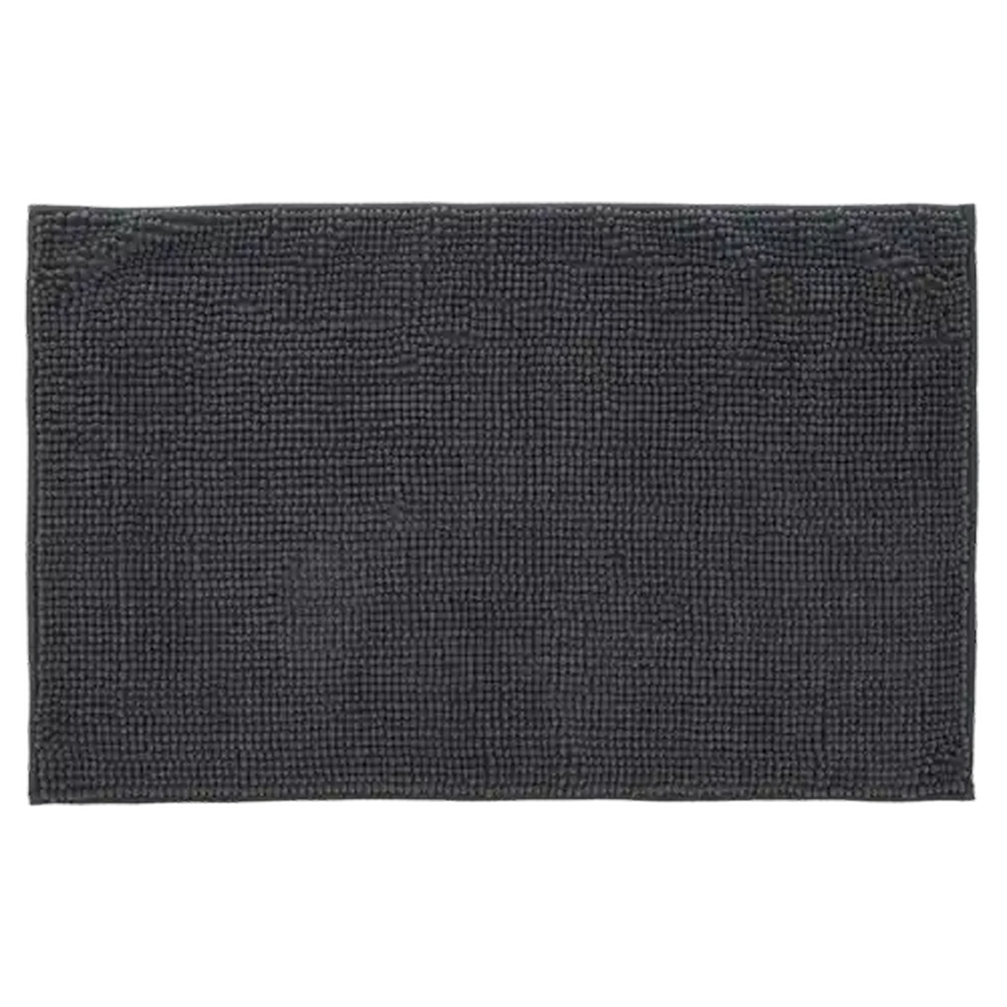 Image of Hyper Value Charcoal Chenille Bathmat 50 x 80cm