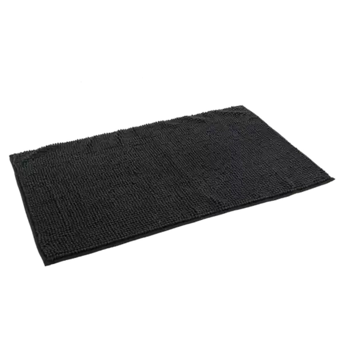 Image of Hyper Value Charcoal Chenille Bathmat 50 x 80cm