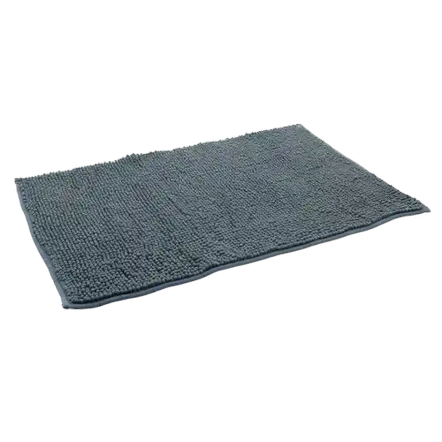 Image of Hyper Value Blue Chenille Bathmat 50 x 80cm
