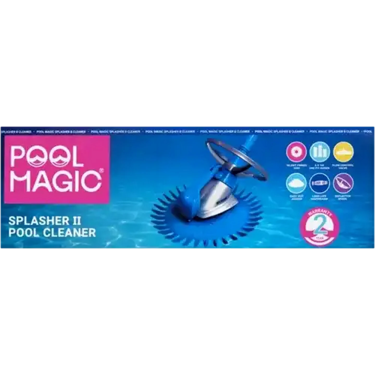 Checkers Sixty60 | Pool Magic Splasher II Pool Cleaner