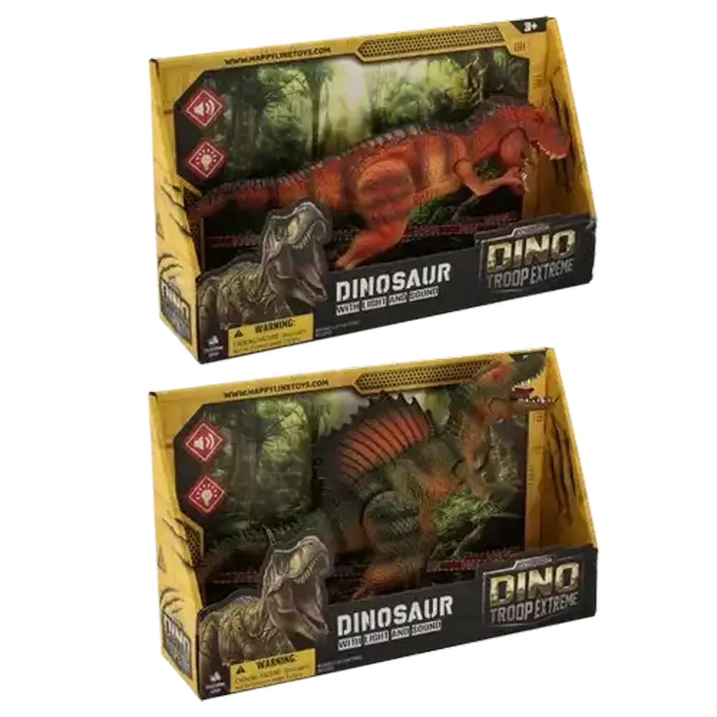 Checkers Sixty60 | Happy Line Dino Troop Extreme Dinosaur with