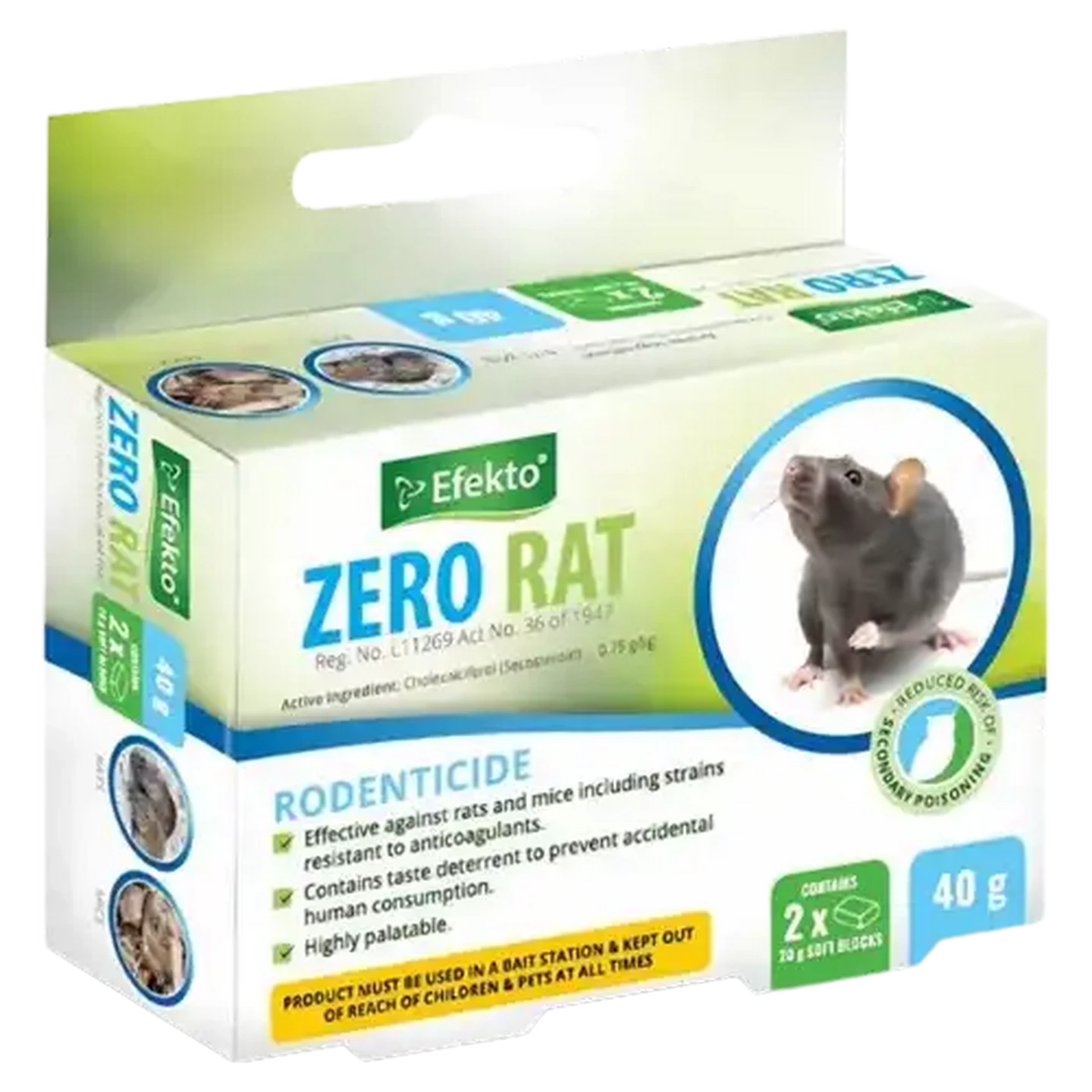 Image of Efekto Zero Rat 40g