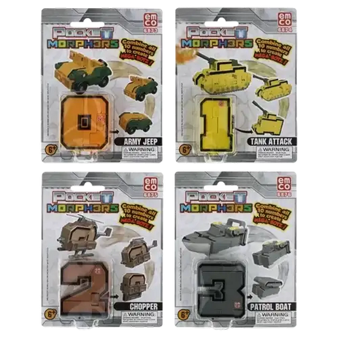 Checkers Sixty60 | Pocket Morphers Transforming Figures (Design