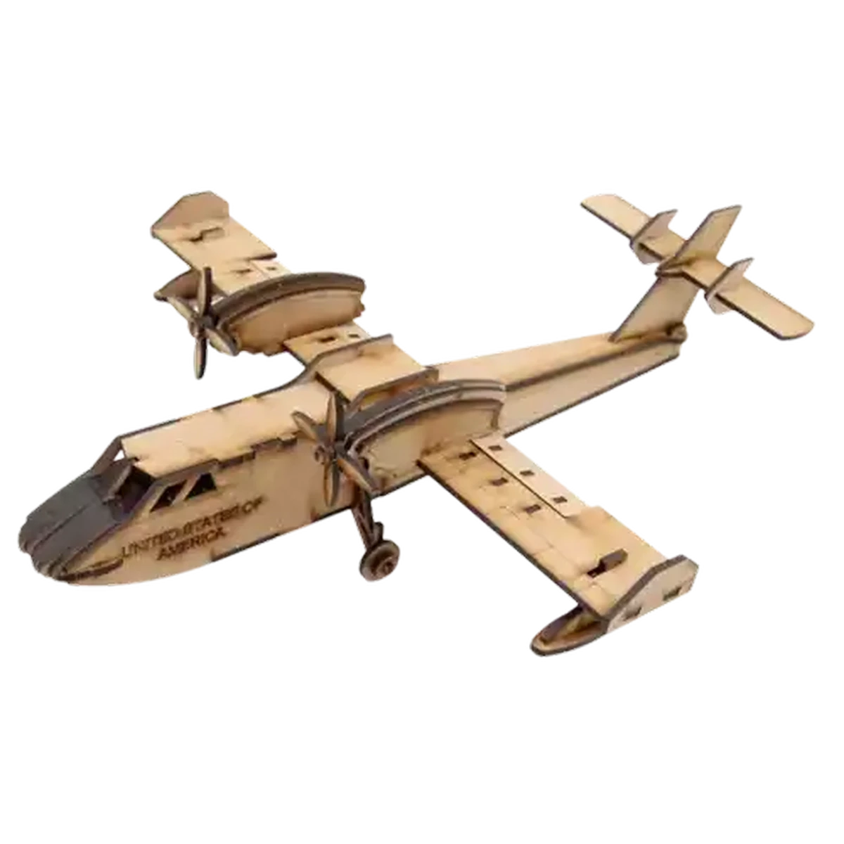 Checkers Sixty60 | Wow We Passenger Plane 3D Wooden Model