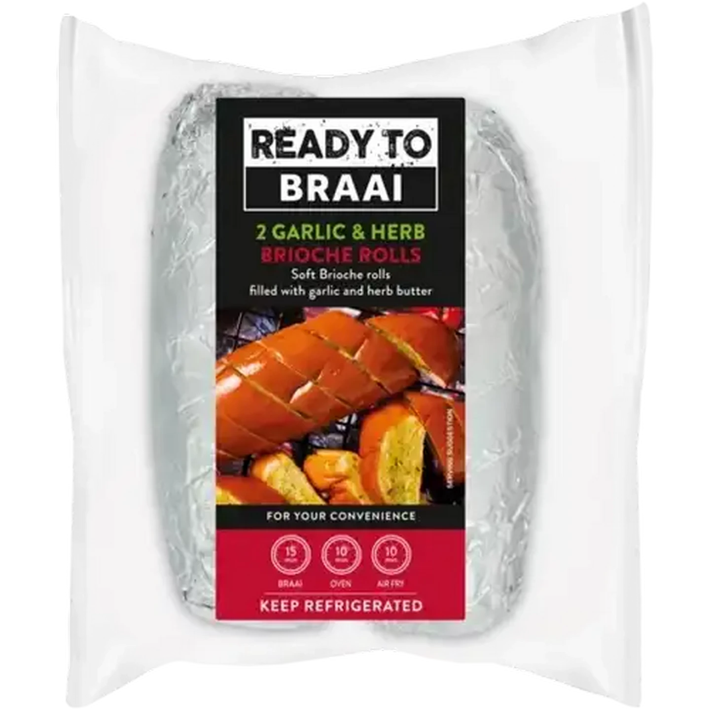 るーページ 21春 60個 Checkers Sixty60 | Ready To Braai Garlic & Herb Brioche Rolls 2 Pack