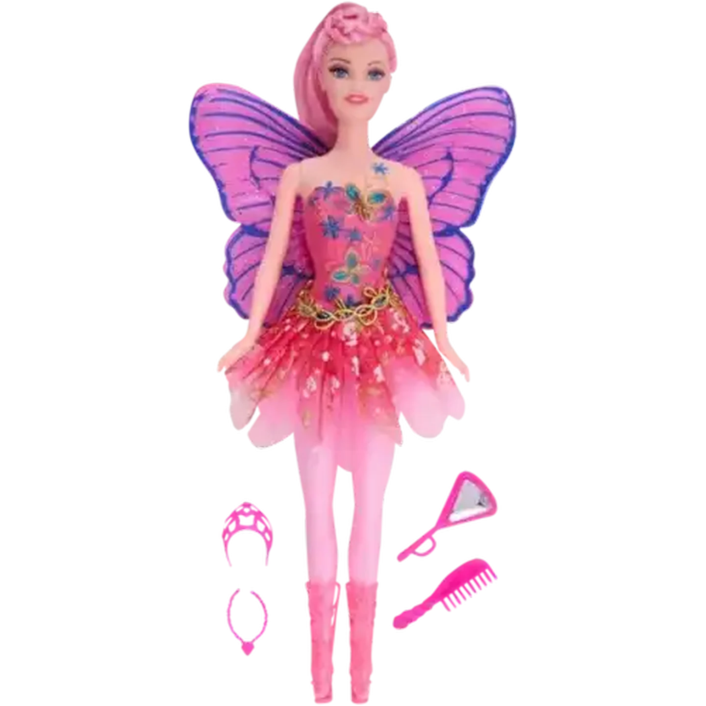 Image of Fairy Doll with Wings Blister Pack (Colour May Vary)