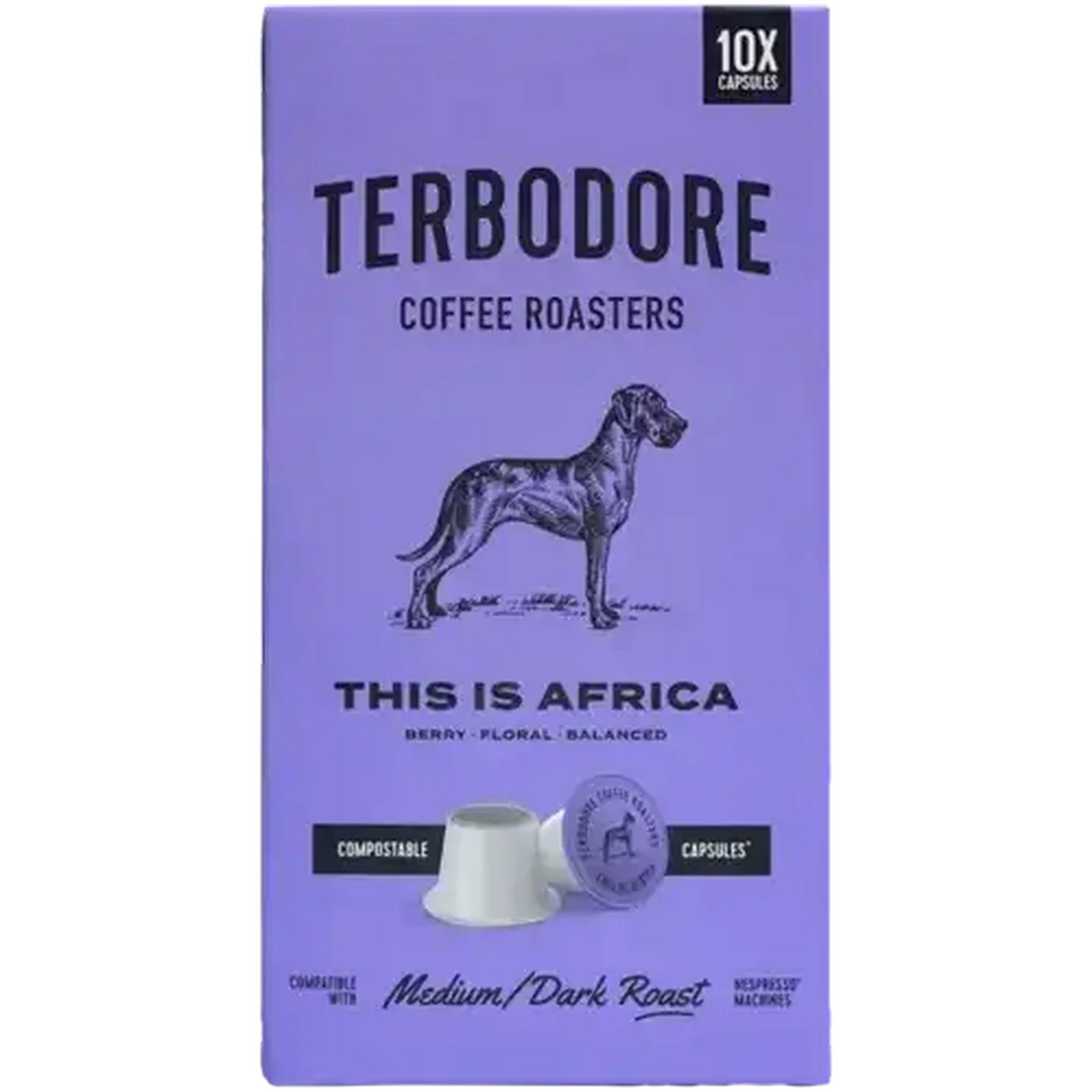 Image of Terbodore This Is Africa Coffee Capsules 10 Pack