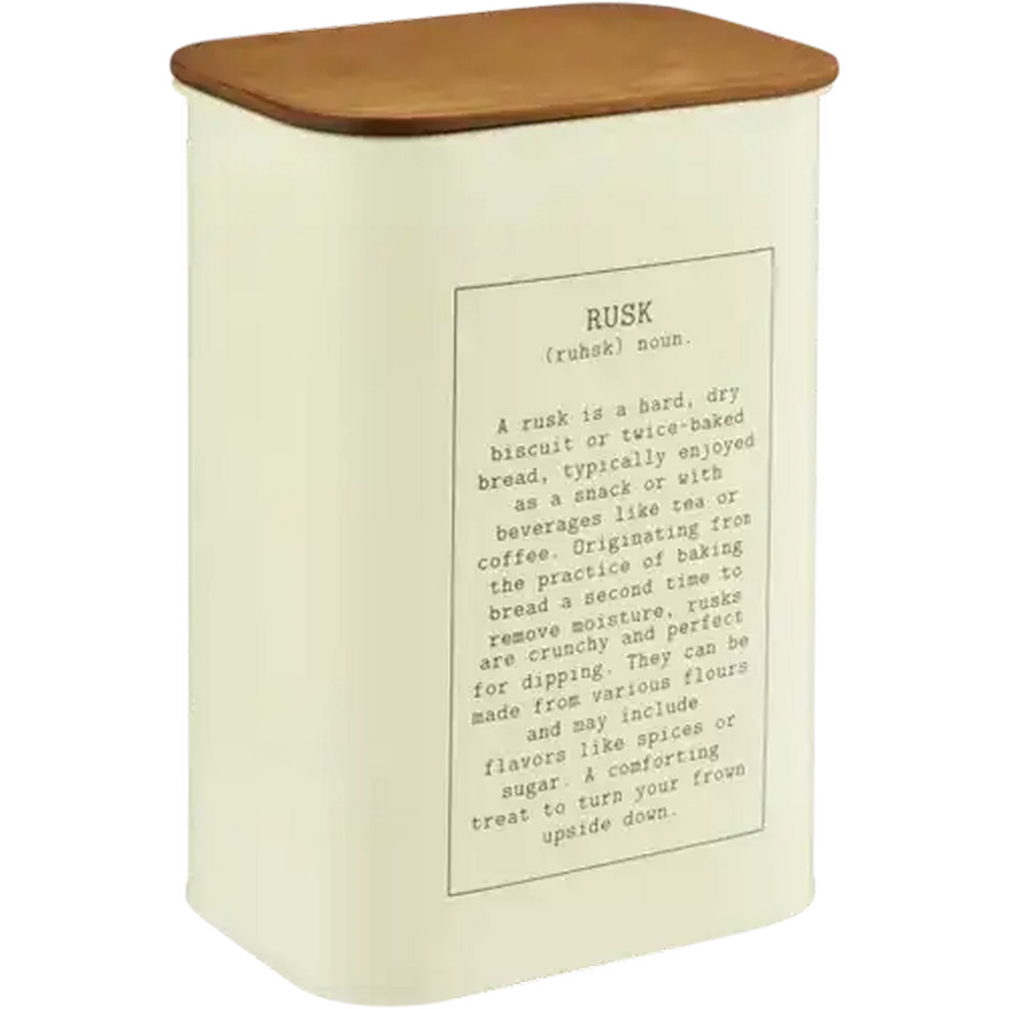 Image of Rusk Canister 1s