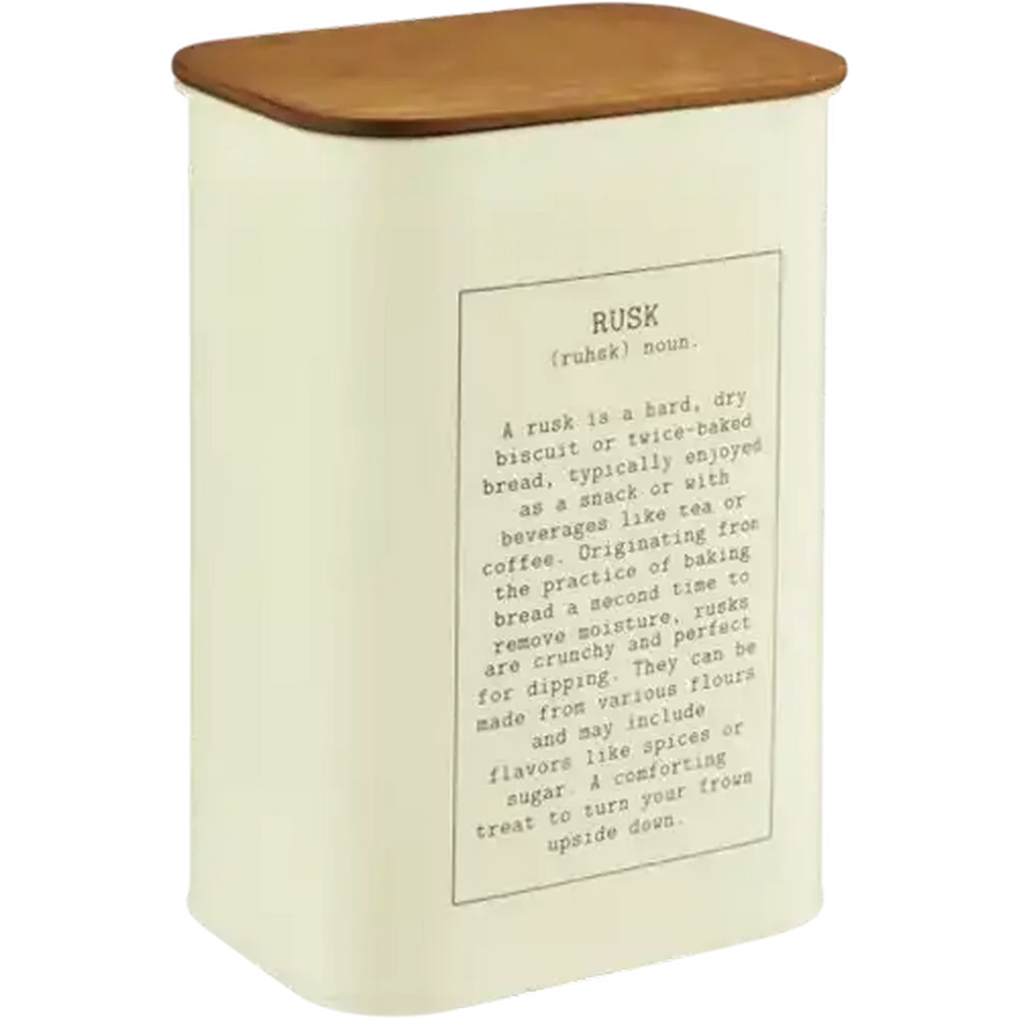 Image of Rusk Canister 1s