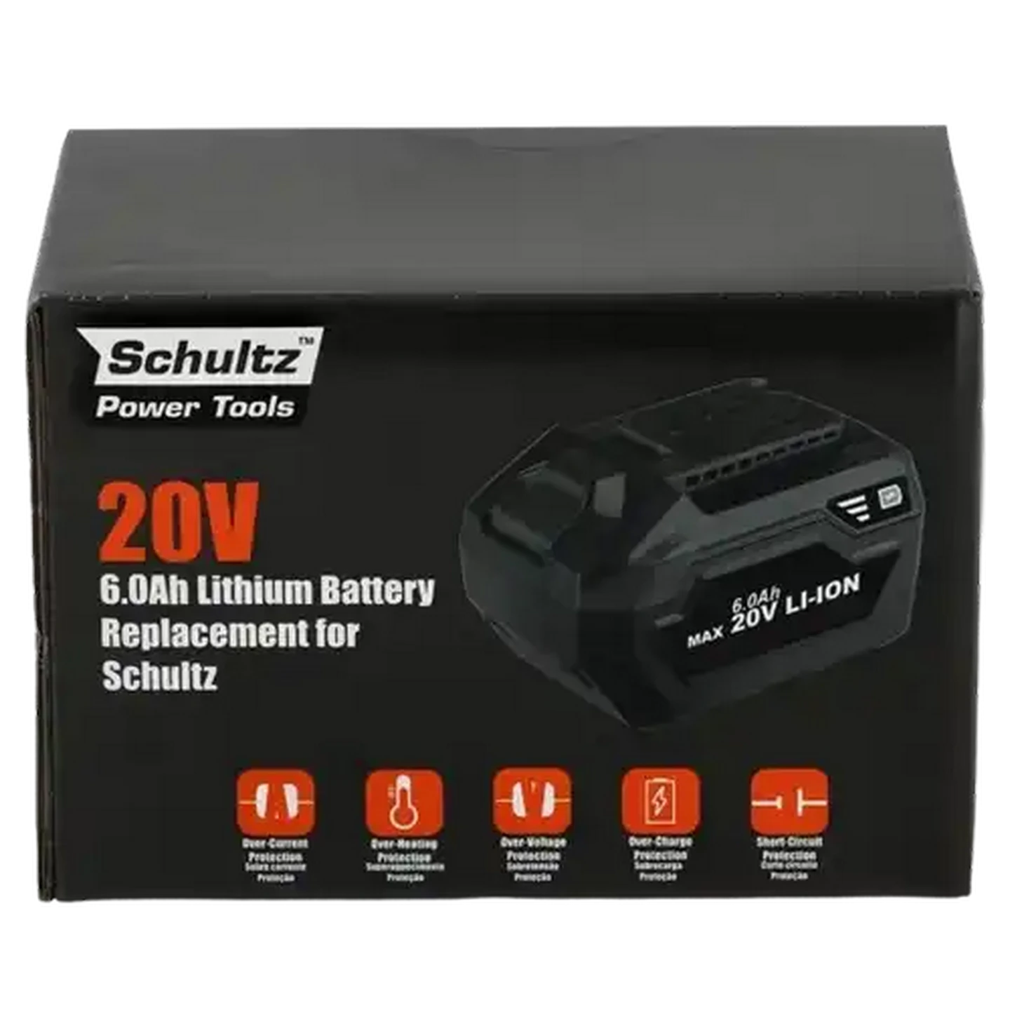 Image of Schultz 20V 6.0Ah Lithium Battery Replacement