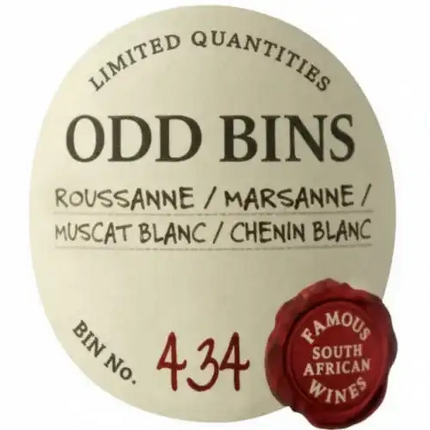Checkers Sixty60 | Odd Bins 434 Roussanne/Marsanne/Muscat Blanc