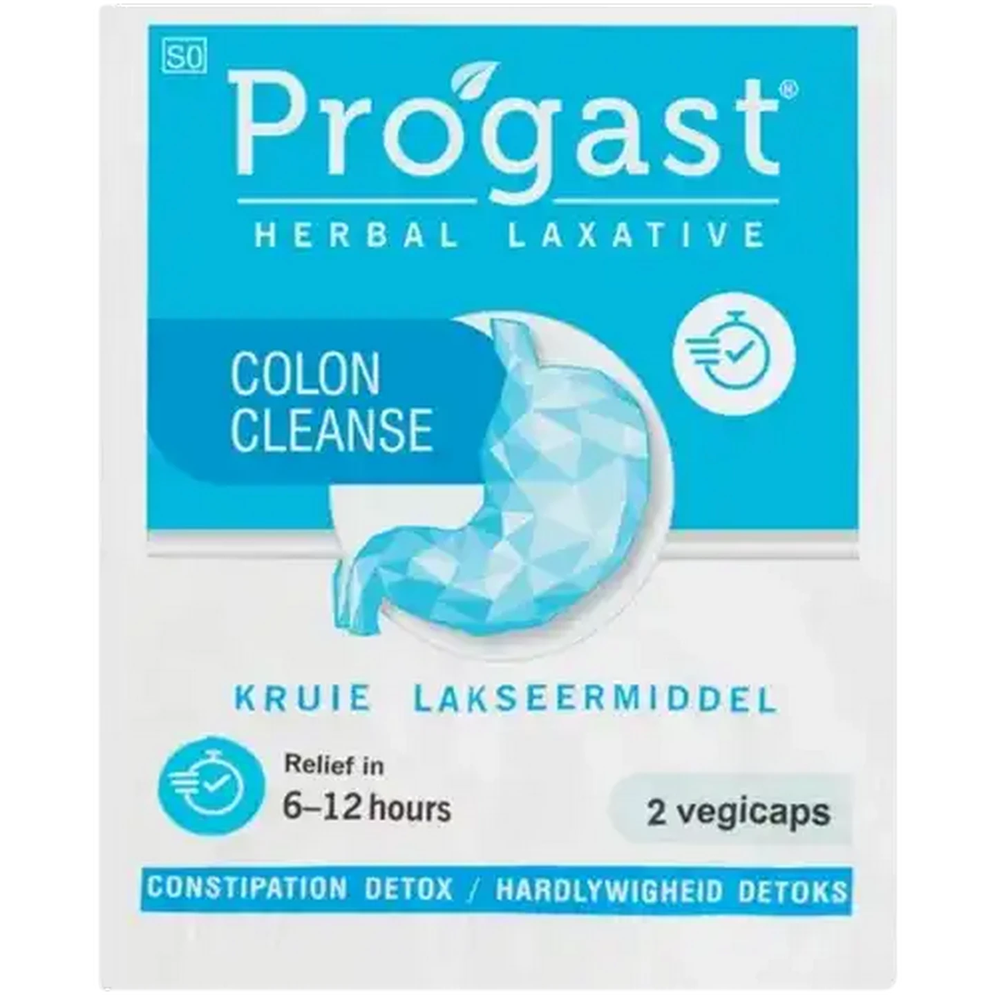 Image of Progast Colon Cleanse Vegicaps 2 Pack
