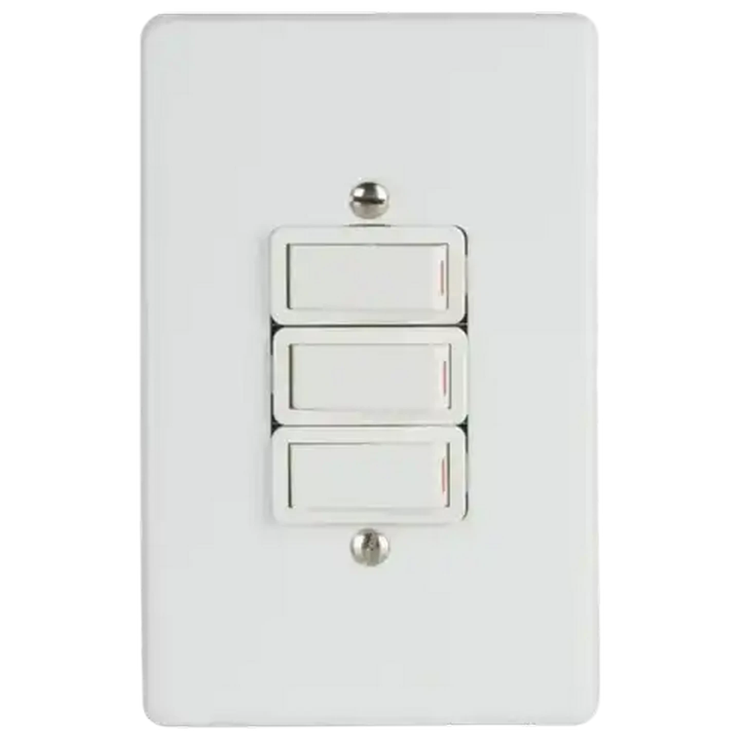 Image of Crabtree 3 Lever Switch 1 Way 4x2