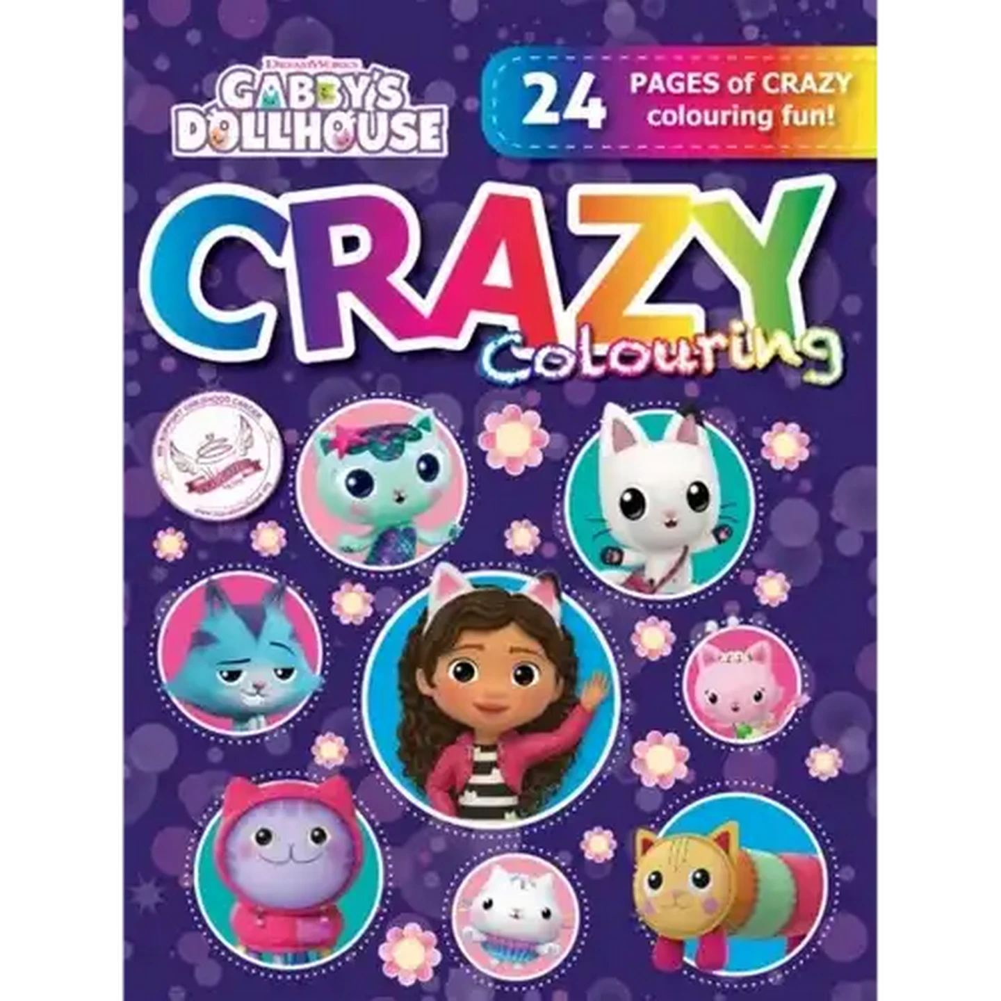 Checkers Sixty60 | Gabby's Dollhouse Crazy Colouring Book 24 Page