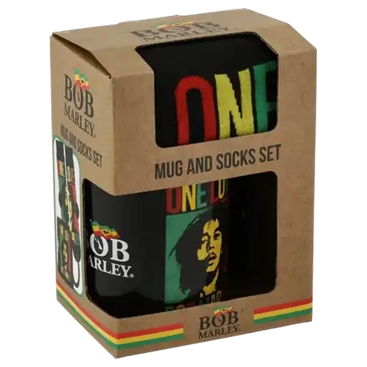 Roppongen Hikimarley様購入　Bob Marley Checkers Sixty60 | Bob Marley Mug & Socks Set 315ml