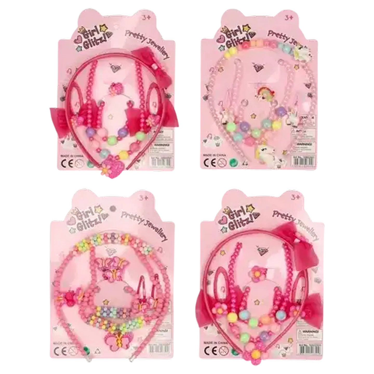 Image of Girl Glitz! Pretty Jewellery Hair Set (Design May Vary)