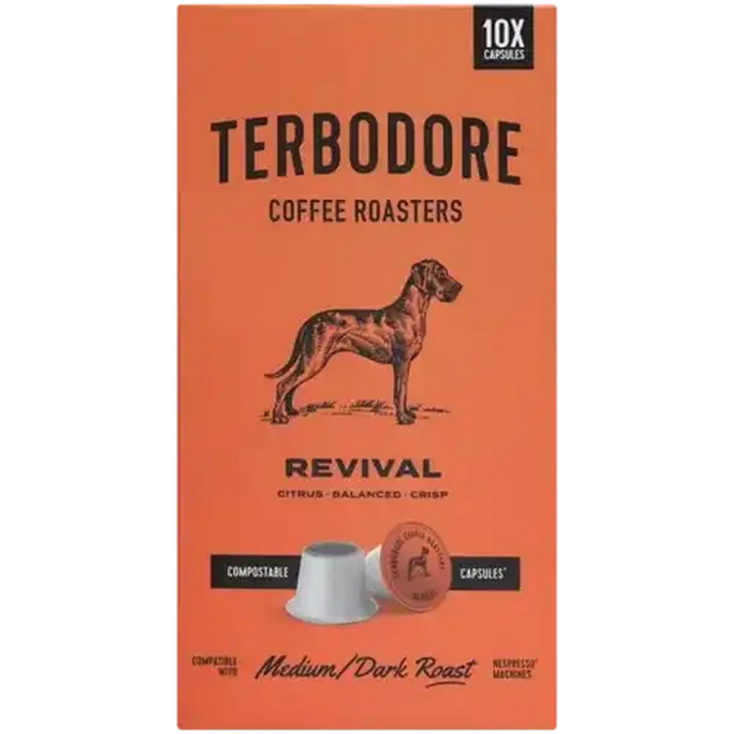 Image of Terbodore Revival Coffee Capsules 10 Pack