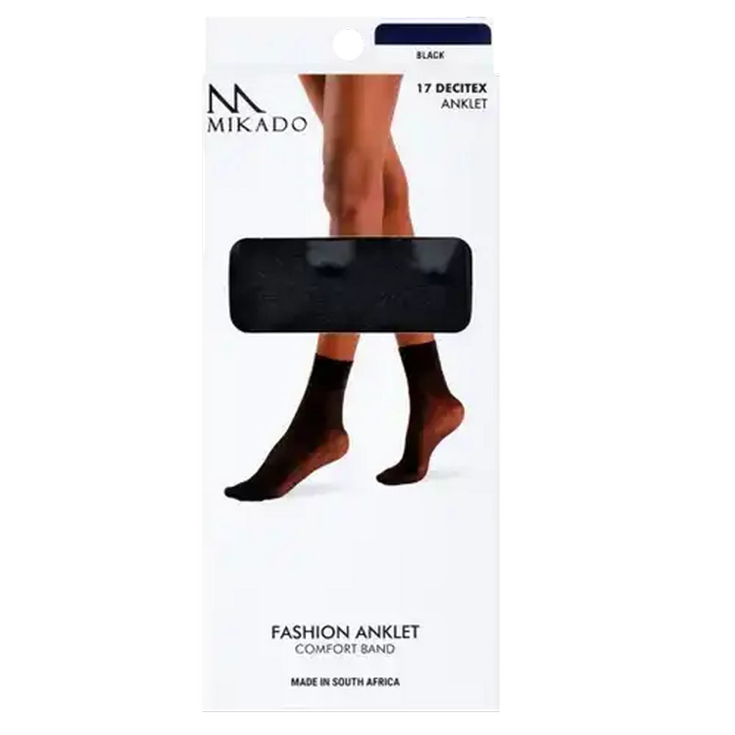 Image of Mikado Black Dotted Fashion Anklet Fits All Sizes