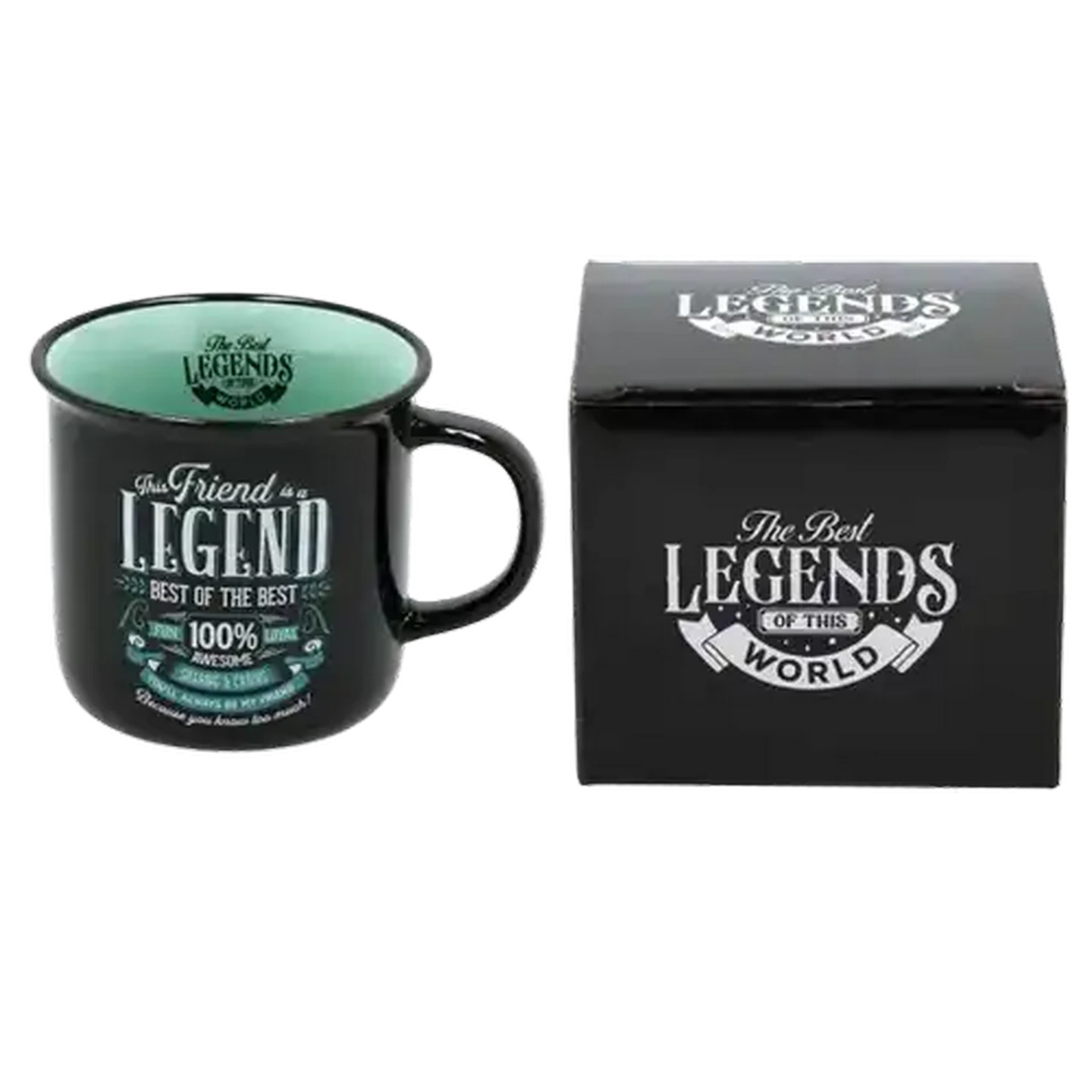 Checkers Sixty60 | Shapiro This Friend Is A Legend Light Blue Mug