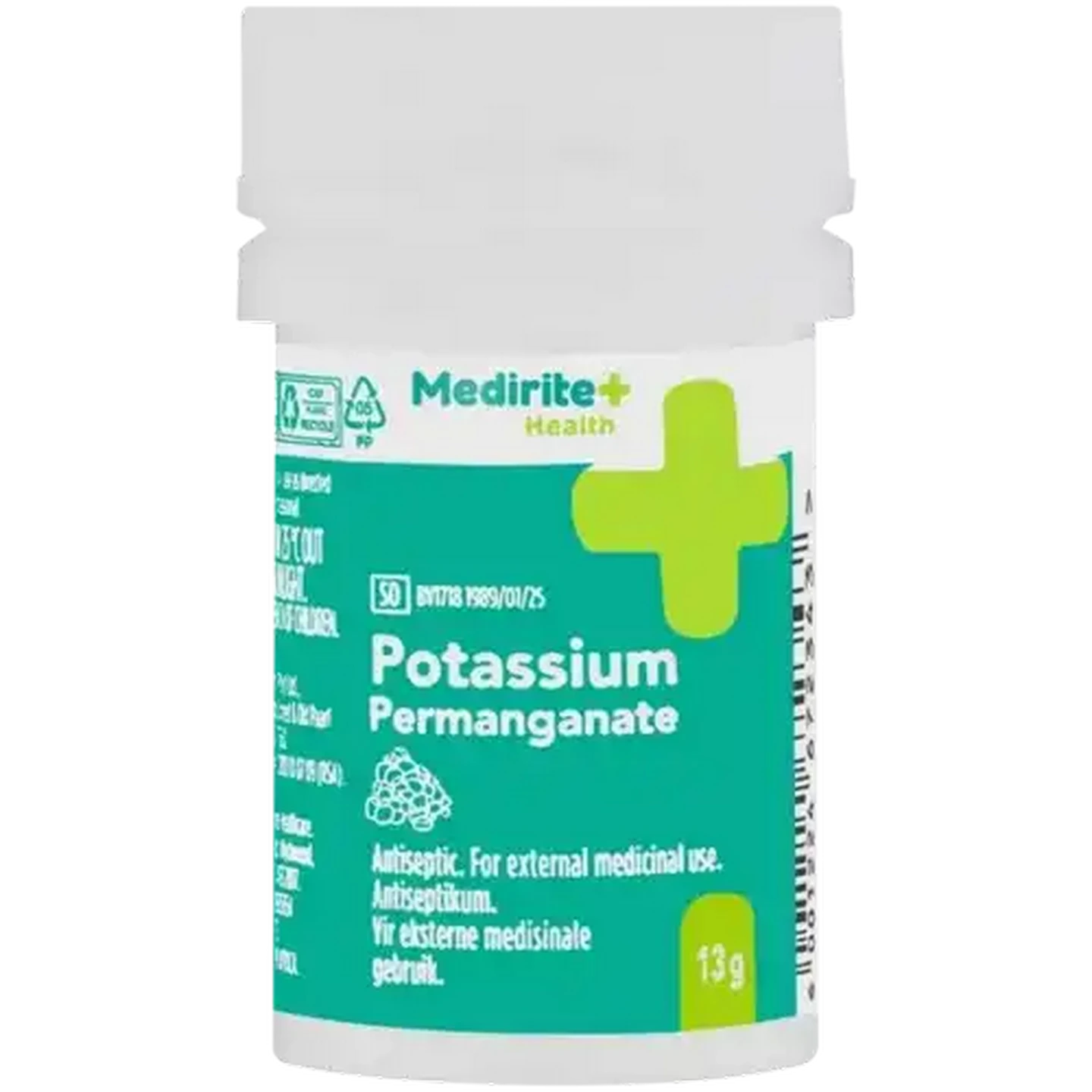 Image of Medirite Potassium Permanganate Antiseptic 13g
