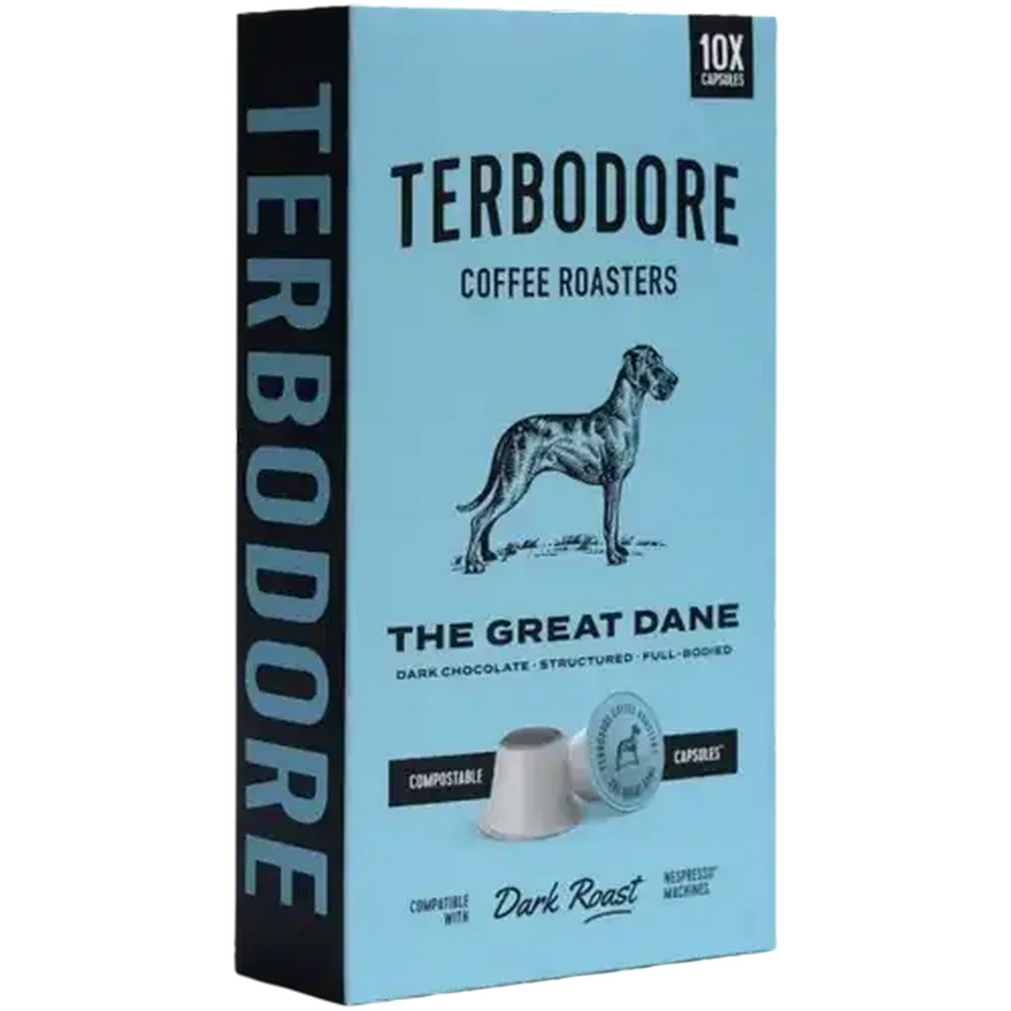 Image of Terbodore The Great Dane Coffee Capsules 10 Pack
