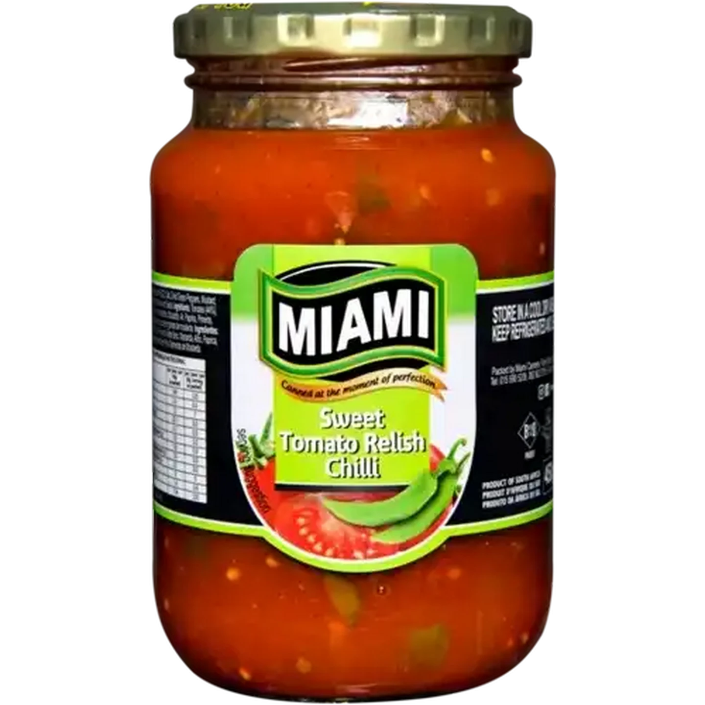 yummyページ Checkers Sixty60 | Miami Sweet Tomato Relish with Chilli 450g