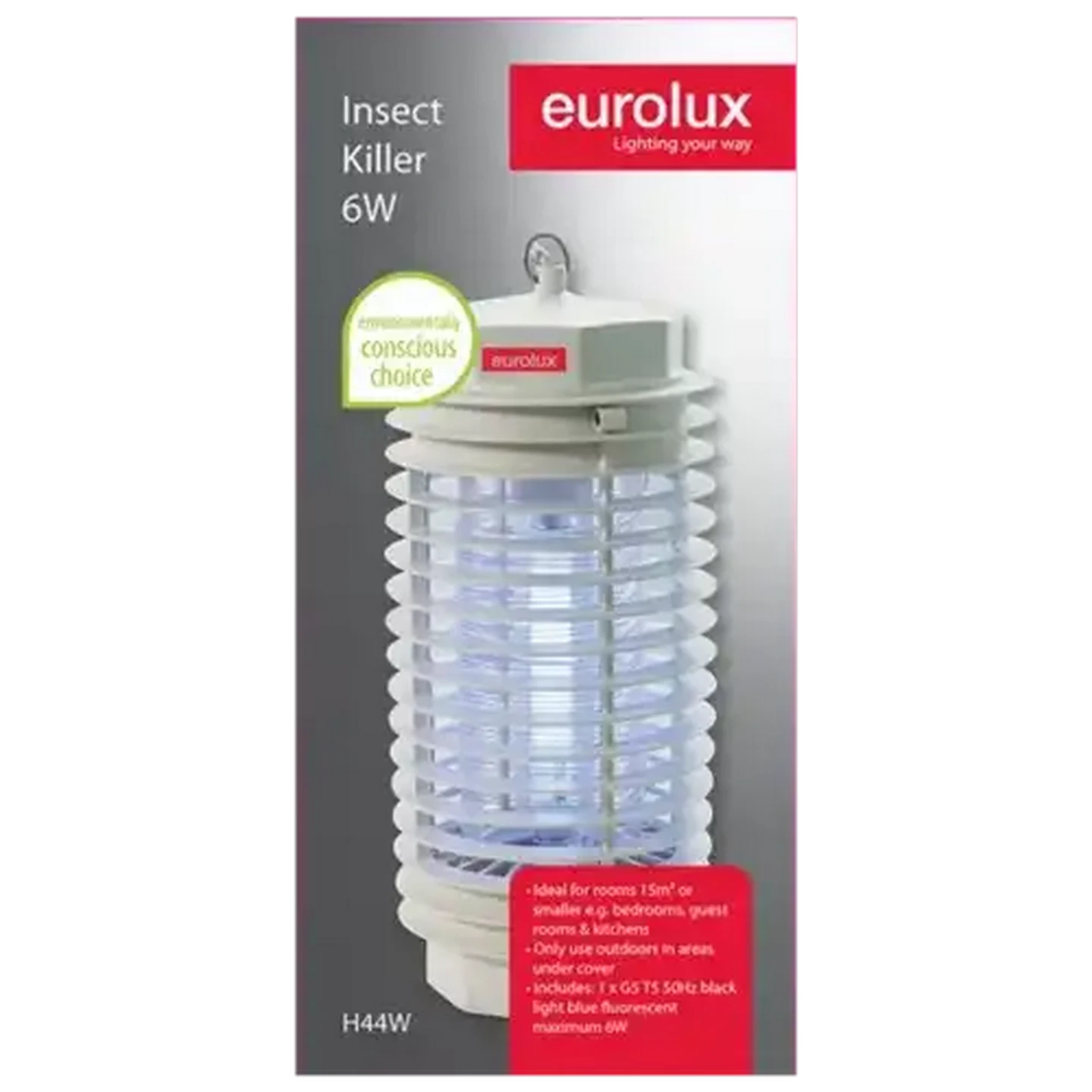 Image of Eurolux White Portable Insect Killer T5 4W