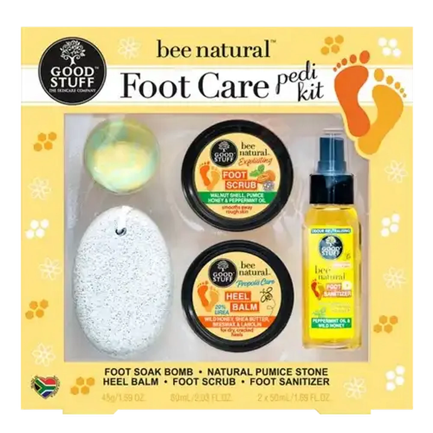 Checkers Sixty60 | Good Stuff Bee Natural Foot Care Pedi Kit Gift