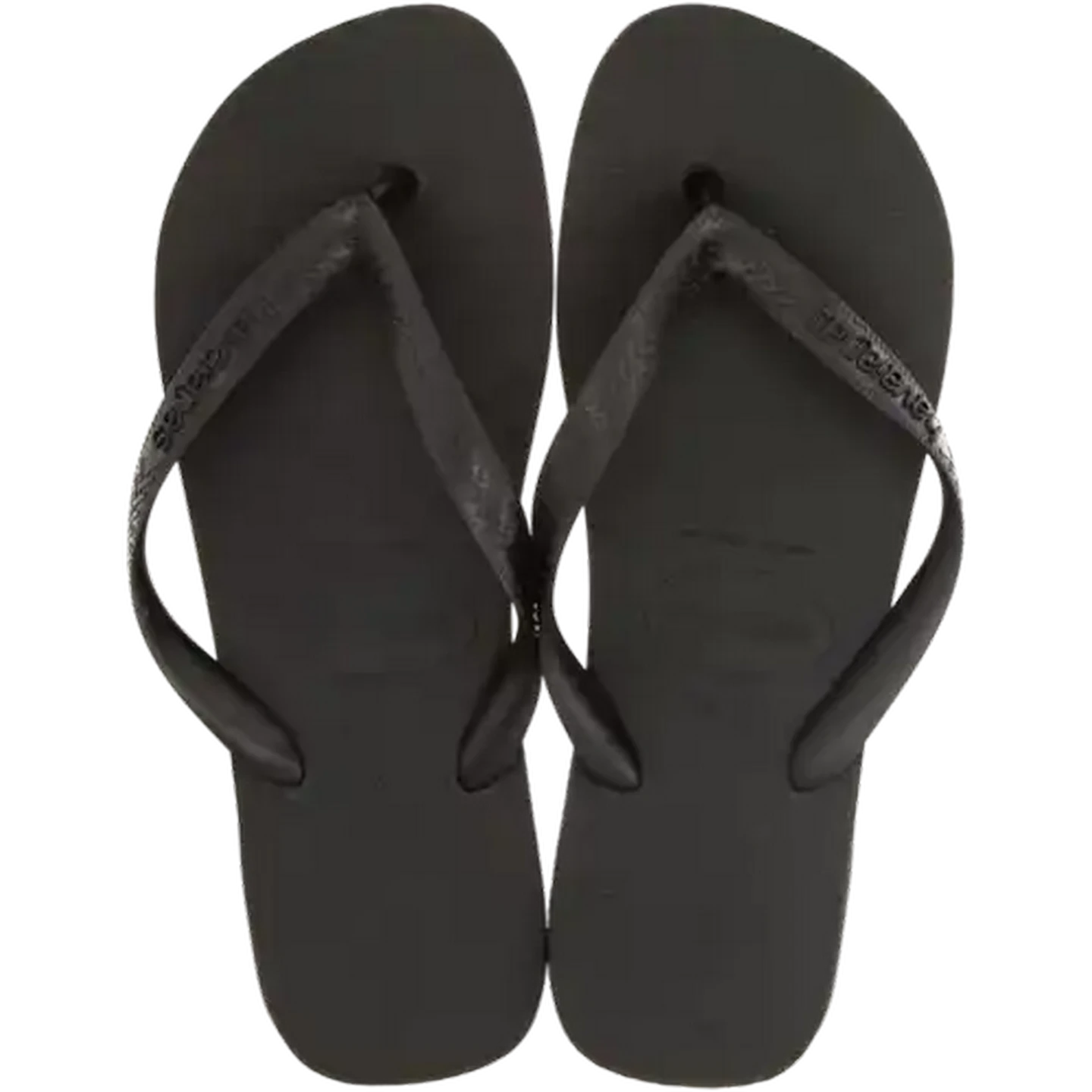 Image of Havaianas Unisex Top Black Sandals 45/46 (Size 11/12)