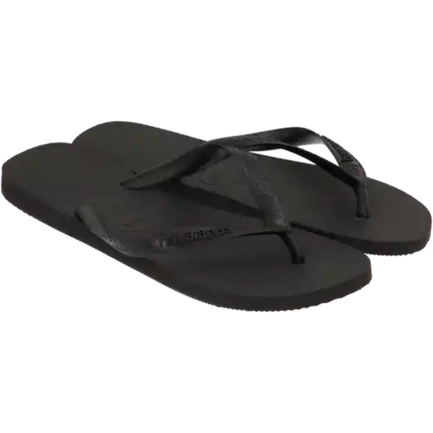 Image of Havaianas Unisex Top Black Sandals 45/46 (Size 11/12)