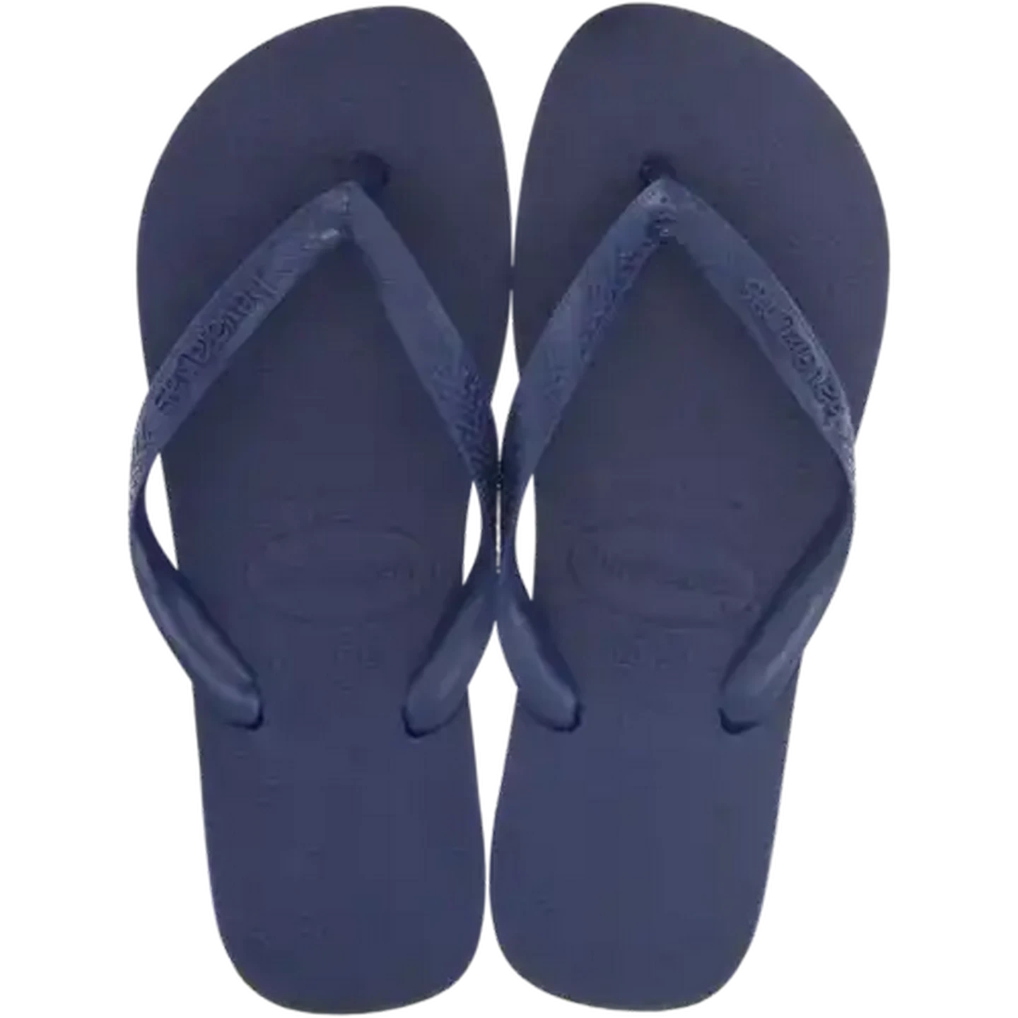 Image of Havaianas Unisex Top Navy Blue Sandals 37/38 (Size 4/5)