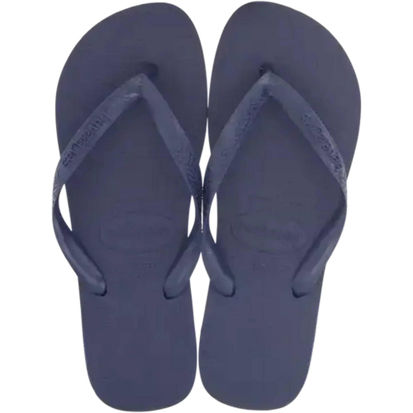 Image of Havaianas Unisex Top Navy Blue Sandals 43/44 (Size 9/10)