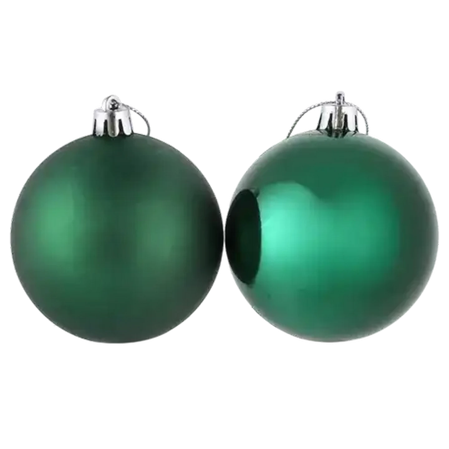 Image of Santa's Choice Green Bauble 90mm (Type May Vary)